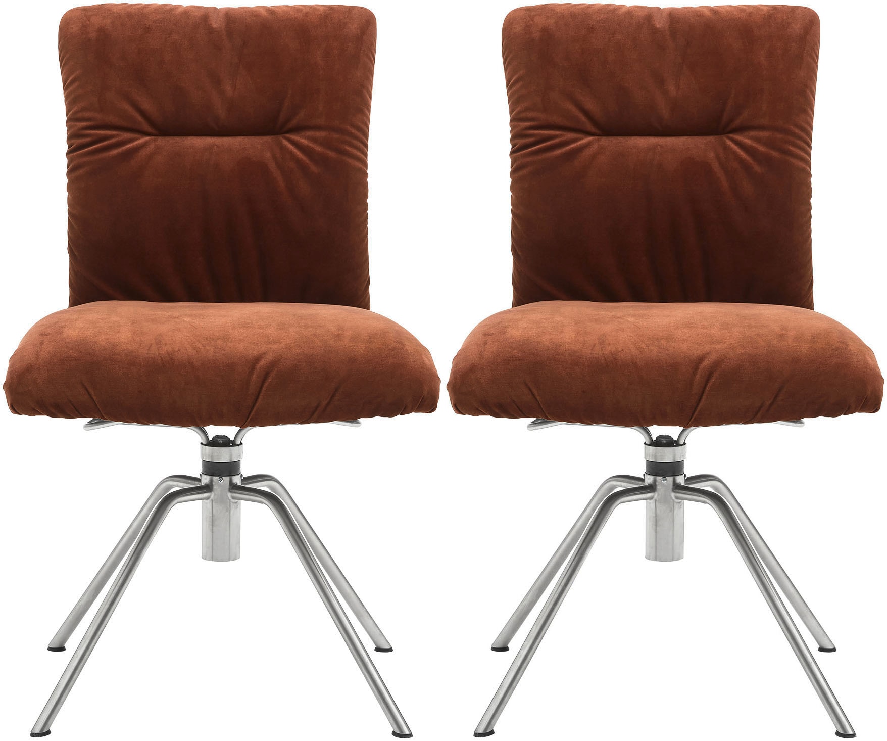Musterring Polsterstuhl "Helmond 6600", (Set), 2 St., Polyester, Gestell Ed günstig online kaufen