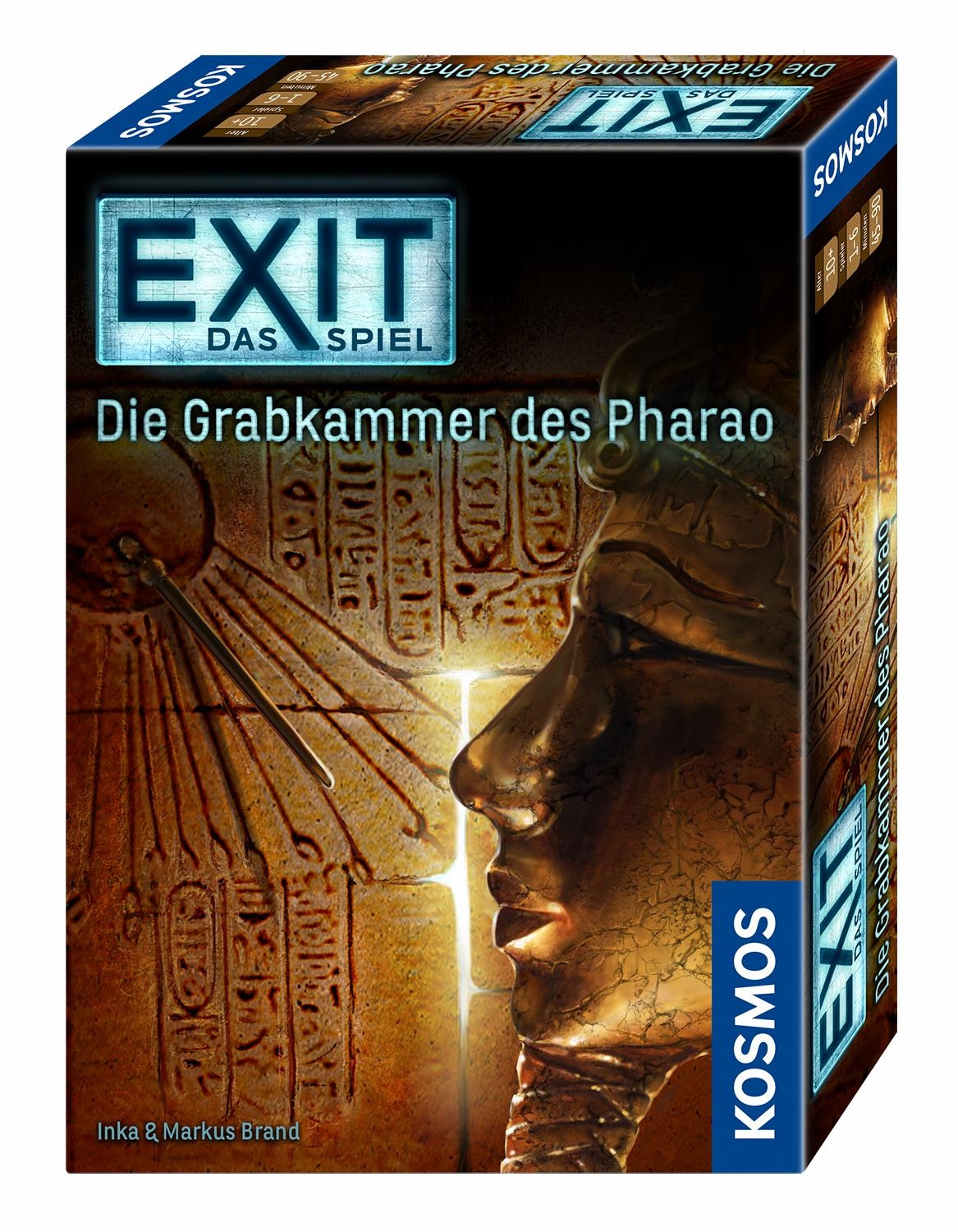 Kosmos Spiel »EXIT, Das Spiel, Die Grabkammer des Pharao«, Made in Germany