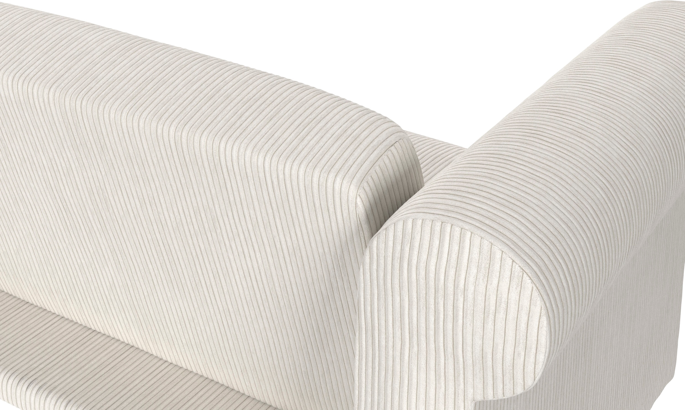 Dorel Home 3-Sitzer »Felix II, Schlafsofa 236cm, (Liegefläche 108x190cm), Rückenlehne«, 3-fach verstellbar, Sitzhöhe 46 cm, Cord