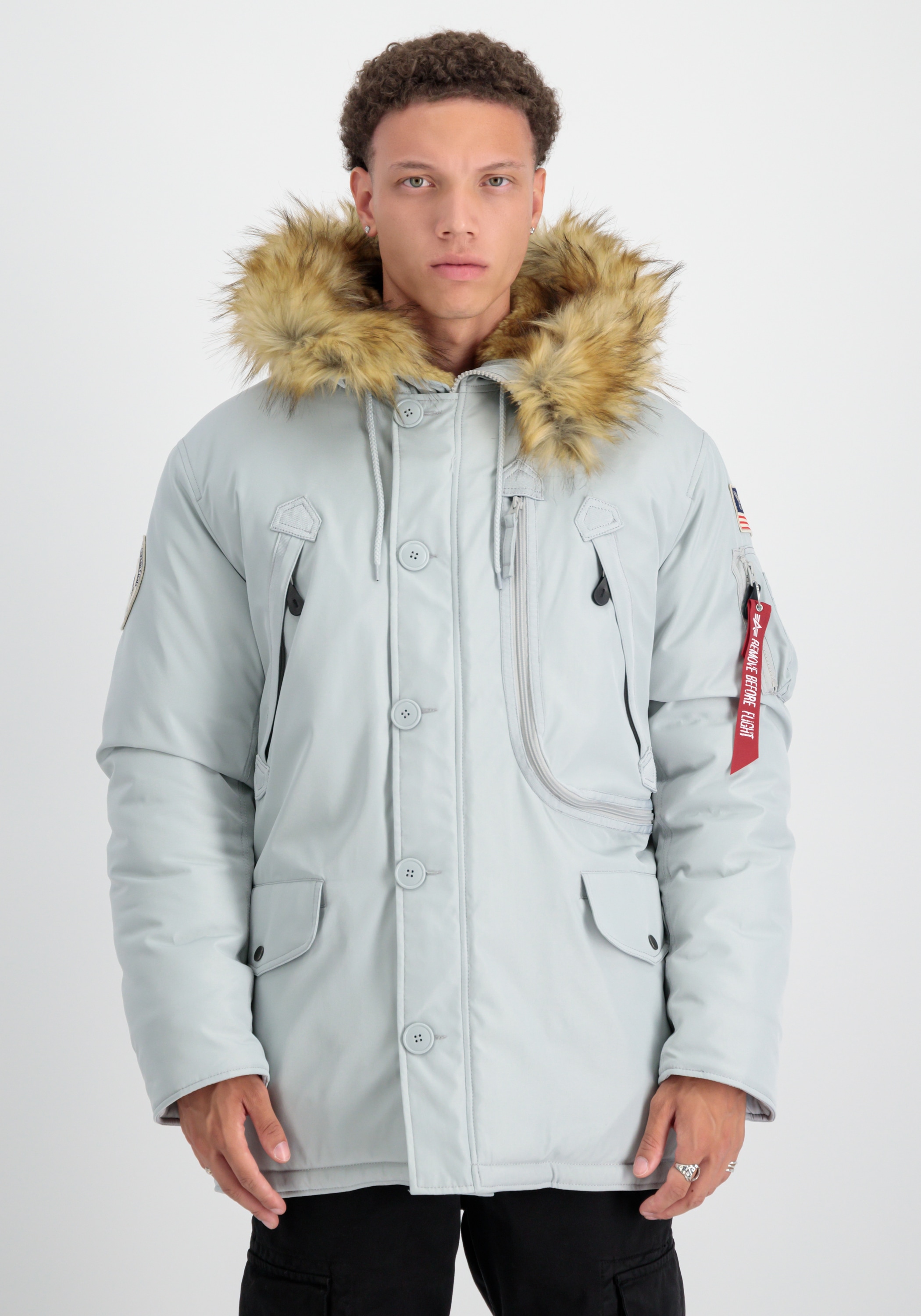 ▷ »Alpha Jackets Winter Men Polar & Winterjacke Jacket« Industries Industries bestellen Parka | BAUR - Alpha
