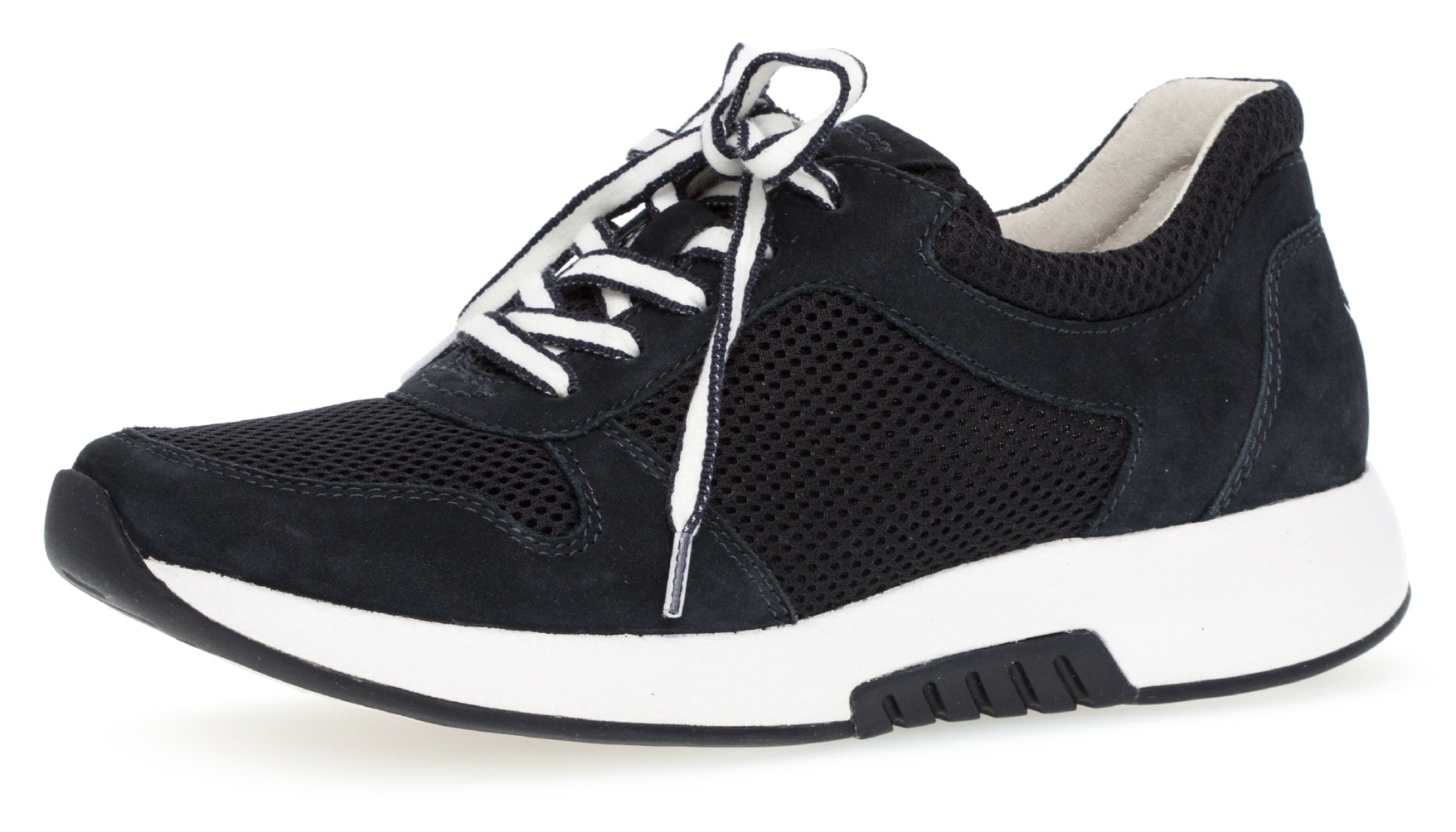 Gabor Keilsneaker, Freizeitschuh, Halbschuh, Schnürschuh mit Logo an der Ferse