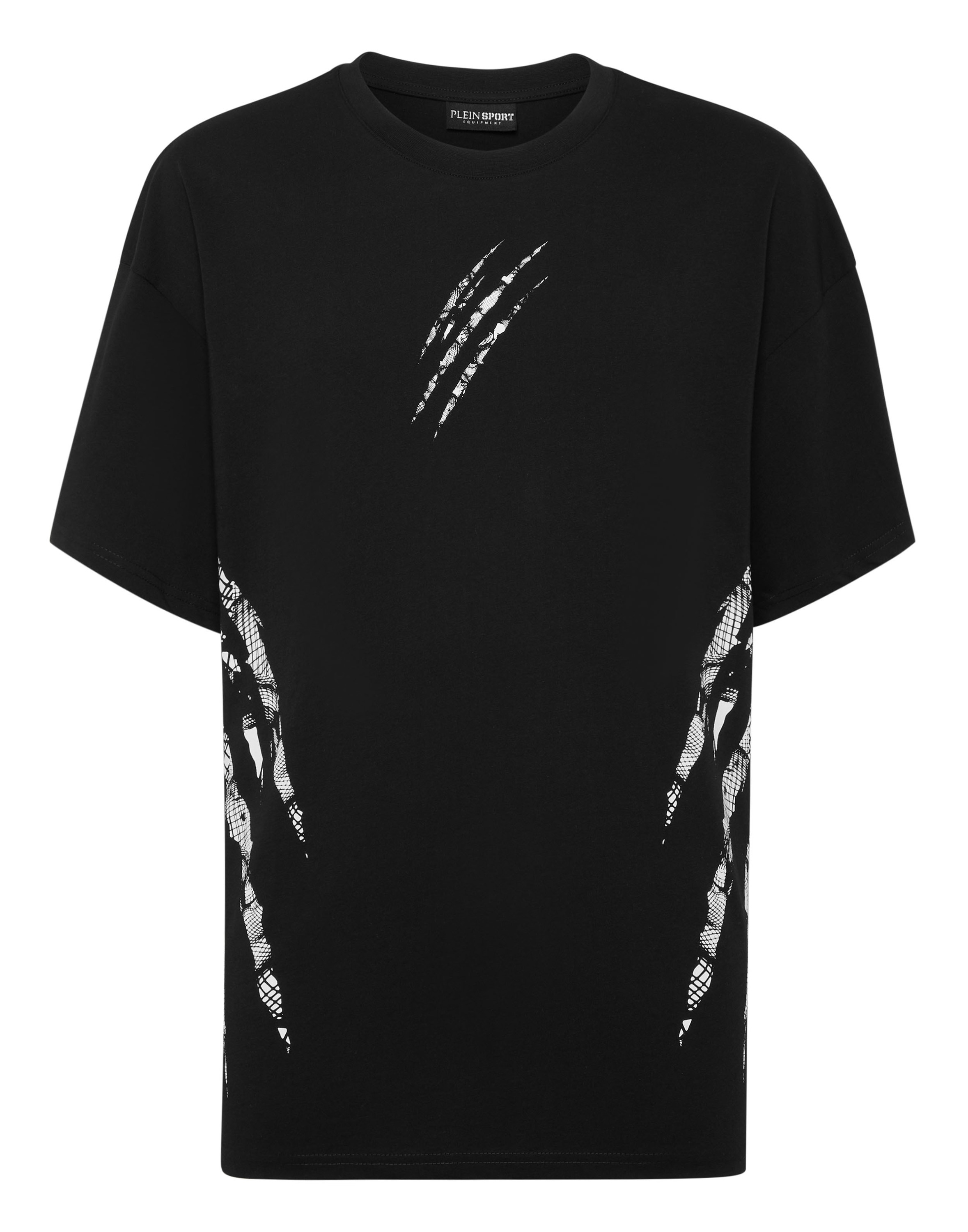 PLEIN SPORT T-Shirt »Cotton Round Neck T-Shirt Body Lines«