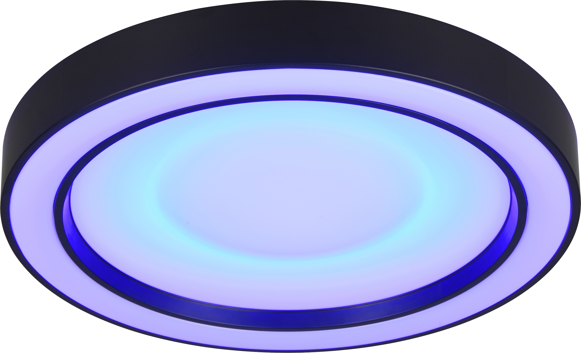REALITY Leuchten LED Deckenleuchte »ARCO, LED Deckenlampe mit RGB Farbwechsel 22W 2500 Lumen 2700-6000K« LED-Board 1 Stk. Farbwechsler | RGB CCT dimmbar Fernbedienung Ø 40cm Deckenlampe Kinderzimmer Schlafzimmer