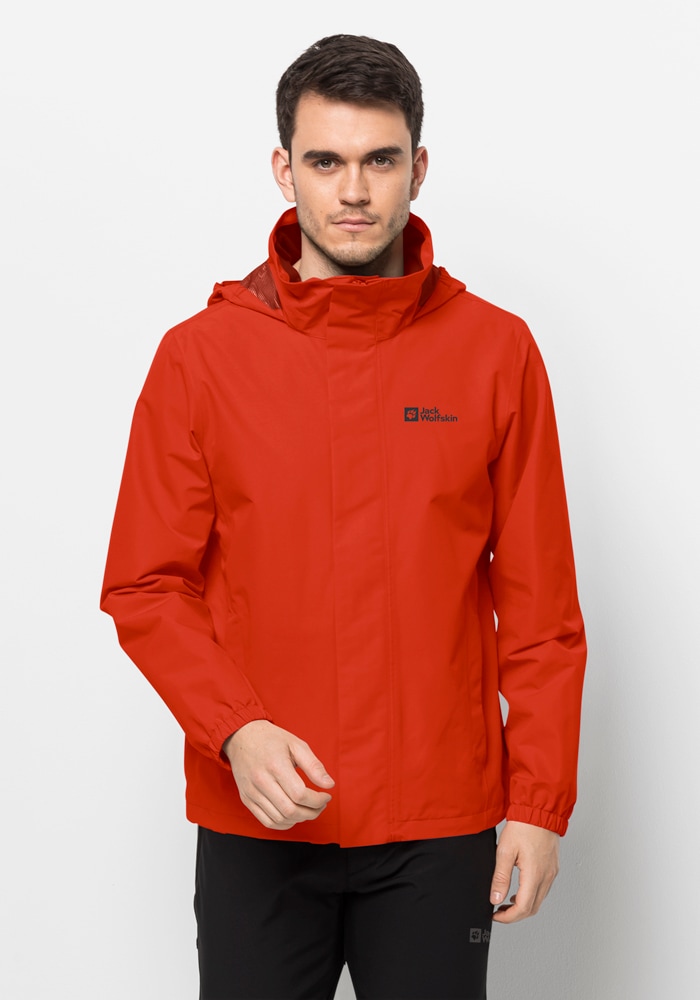 Jack Wolfskin Softshelljacke "STORMY POINT 2L JKT M", mit Kapuze