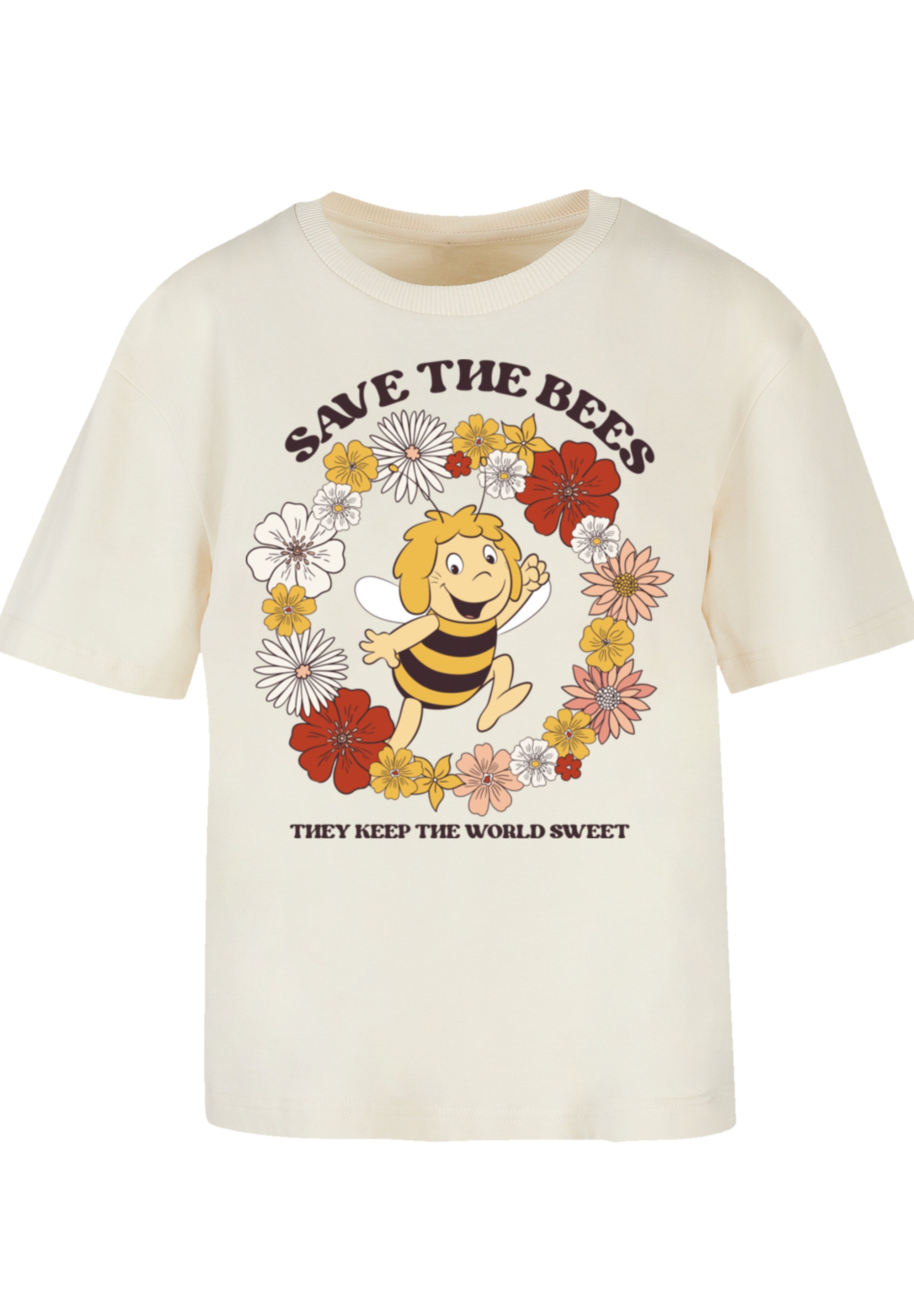F4NT4STIC T-Shirt »Die Biene Maja Save The Bees« Premium Qualität, Nostalgie, Kinderserie