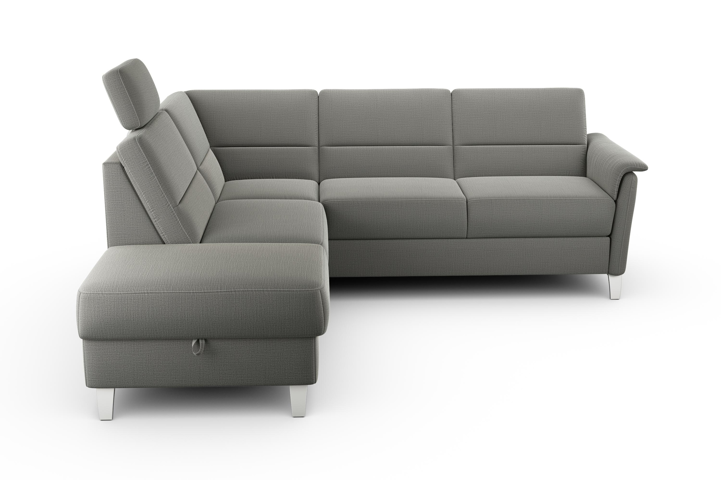 sit&more Ecksofa "Palmera L-Form", Federkern, wahlweise mit Bettfunktion un günstig online kaufen