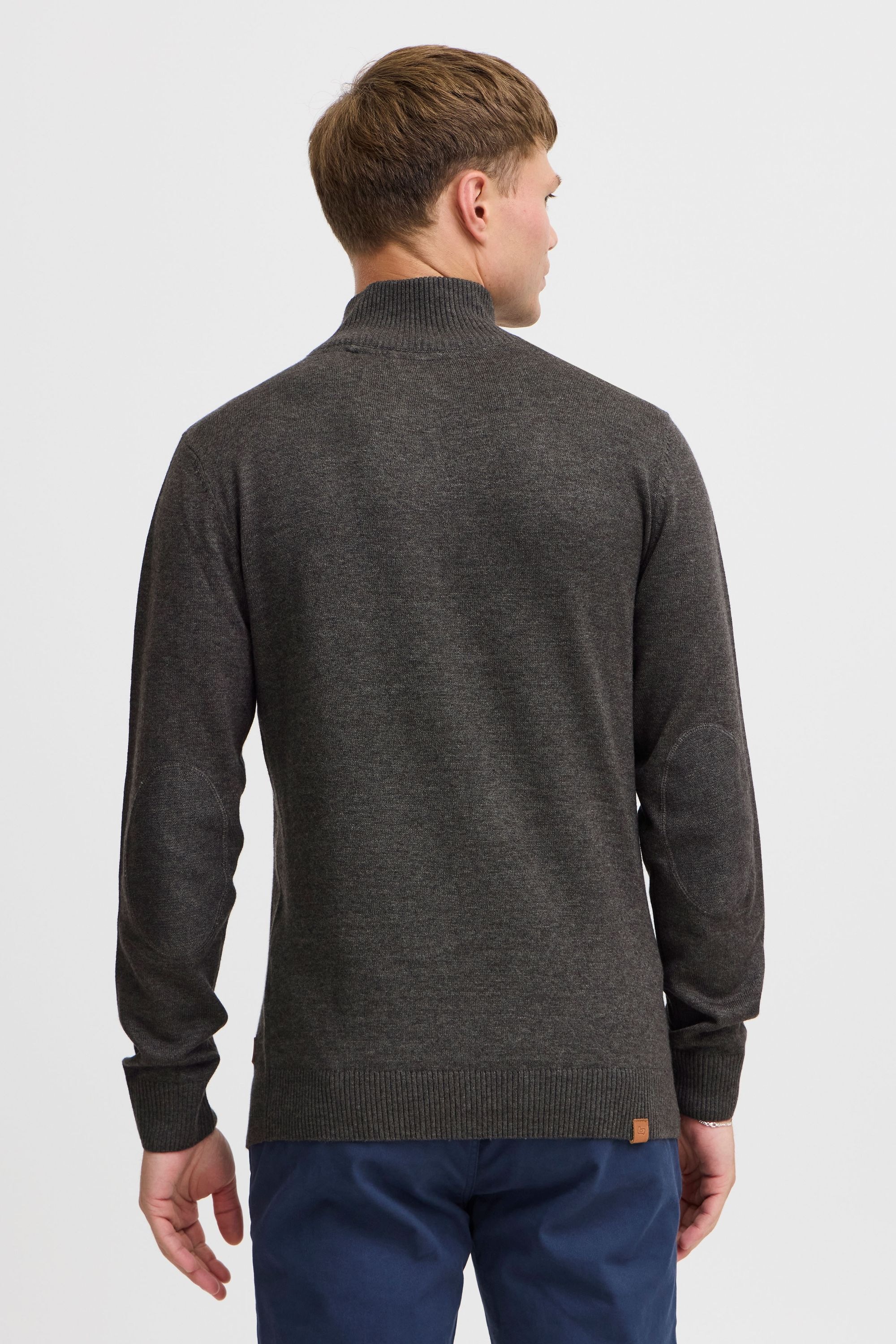 Troyer BLEND "Troyer BHRobin", Herren, Gr. XL, grau (charcoal), Obermaterial: 50% Baumwolle CO. 50% Polyacryl PAN., Pullover Troyer 6