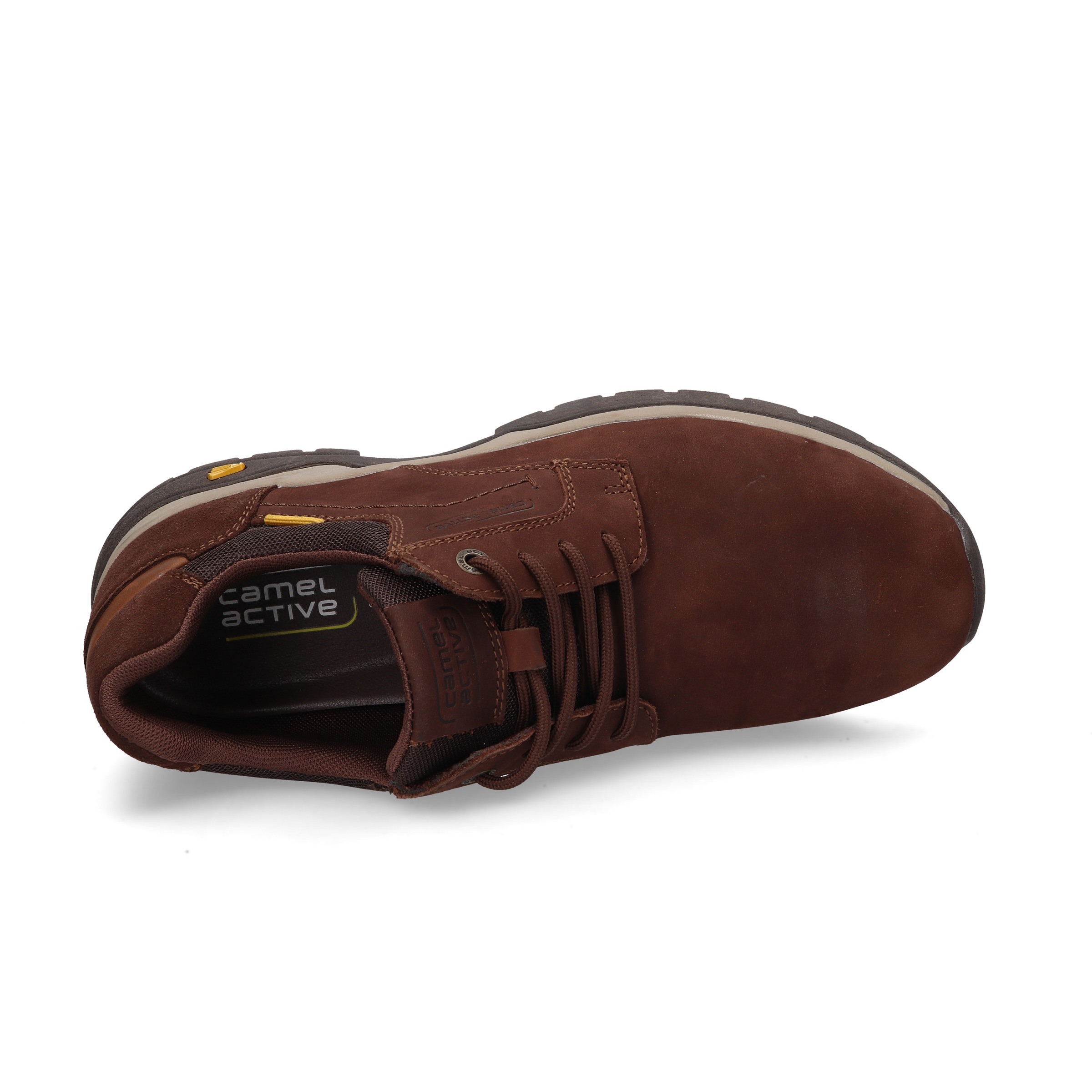 camel active Schnürschuh, Sneaker, Freizeitschuh mit robuster Trekkingsohle