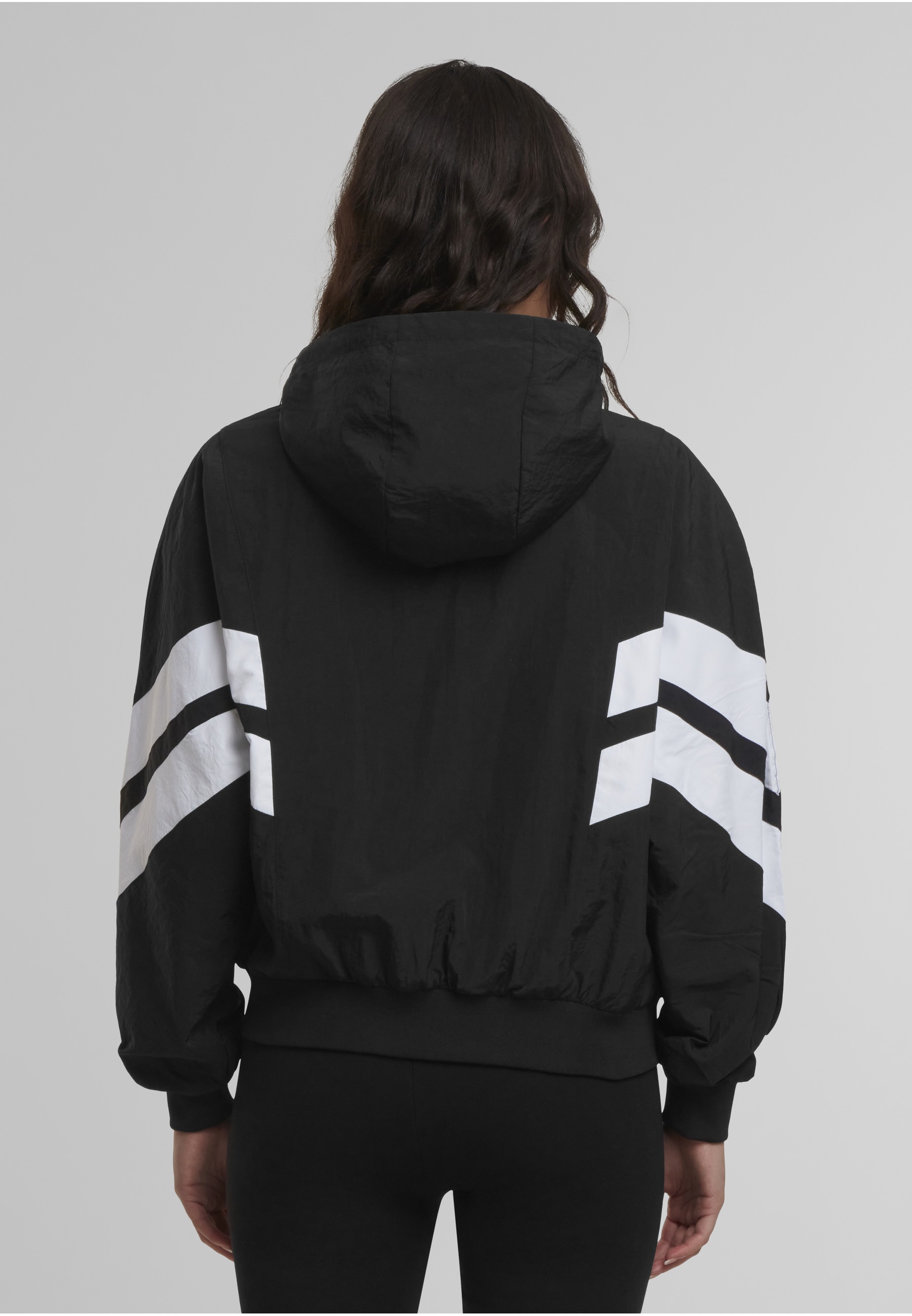 URBAN CLASSICS Langmantel »Urban Classics Damen Ladies Crinkle Batwing Jacket«