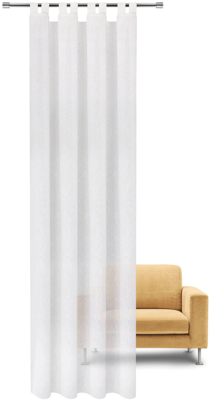 Thumbnail - Gerster Gardine "Jana" Schlaufen 1 Stk. tlg. Schlaufenschal "Jana" uni