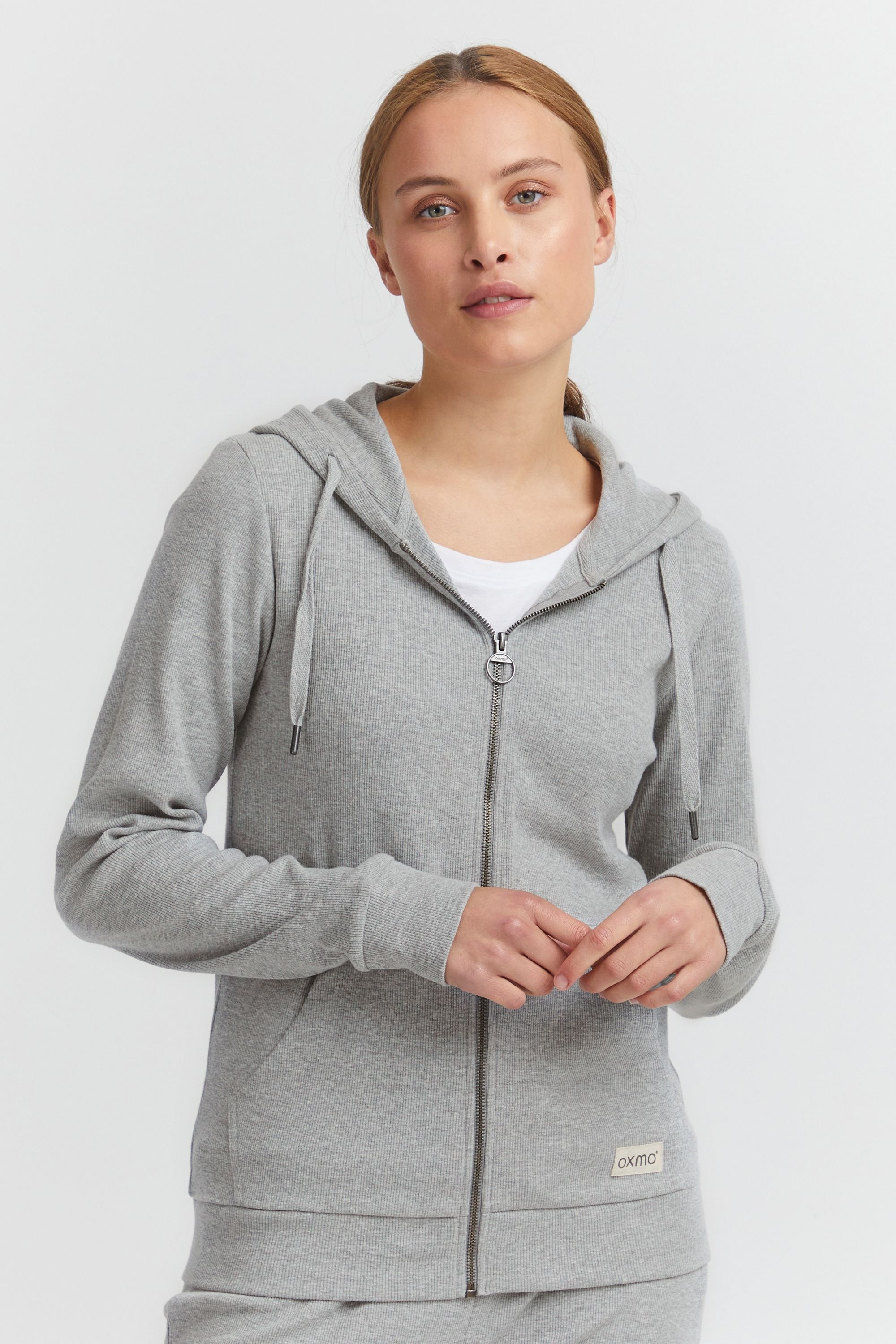 OXMO Kapuzensweatjacke "Kapuzensweatshirtjac OXLova" günstig online kaufen