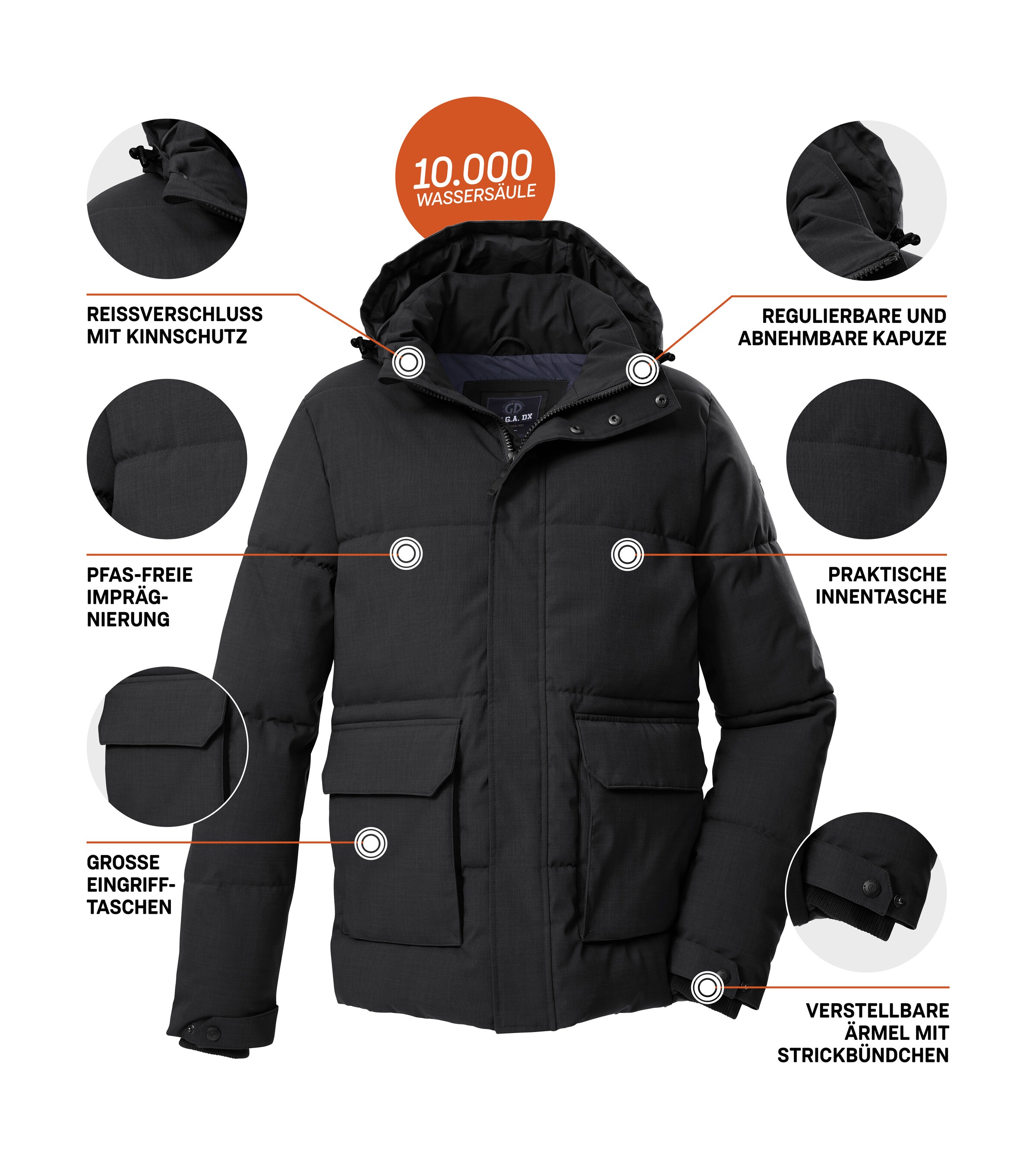 G.I.G.A. DX by killtec Steppjacke »GW 26 MN QLTD JCKT«