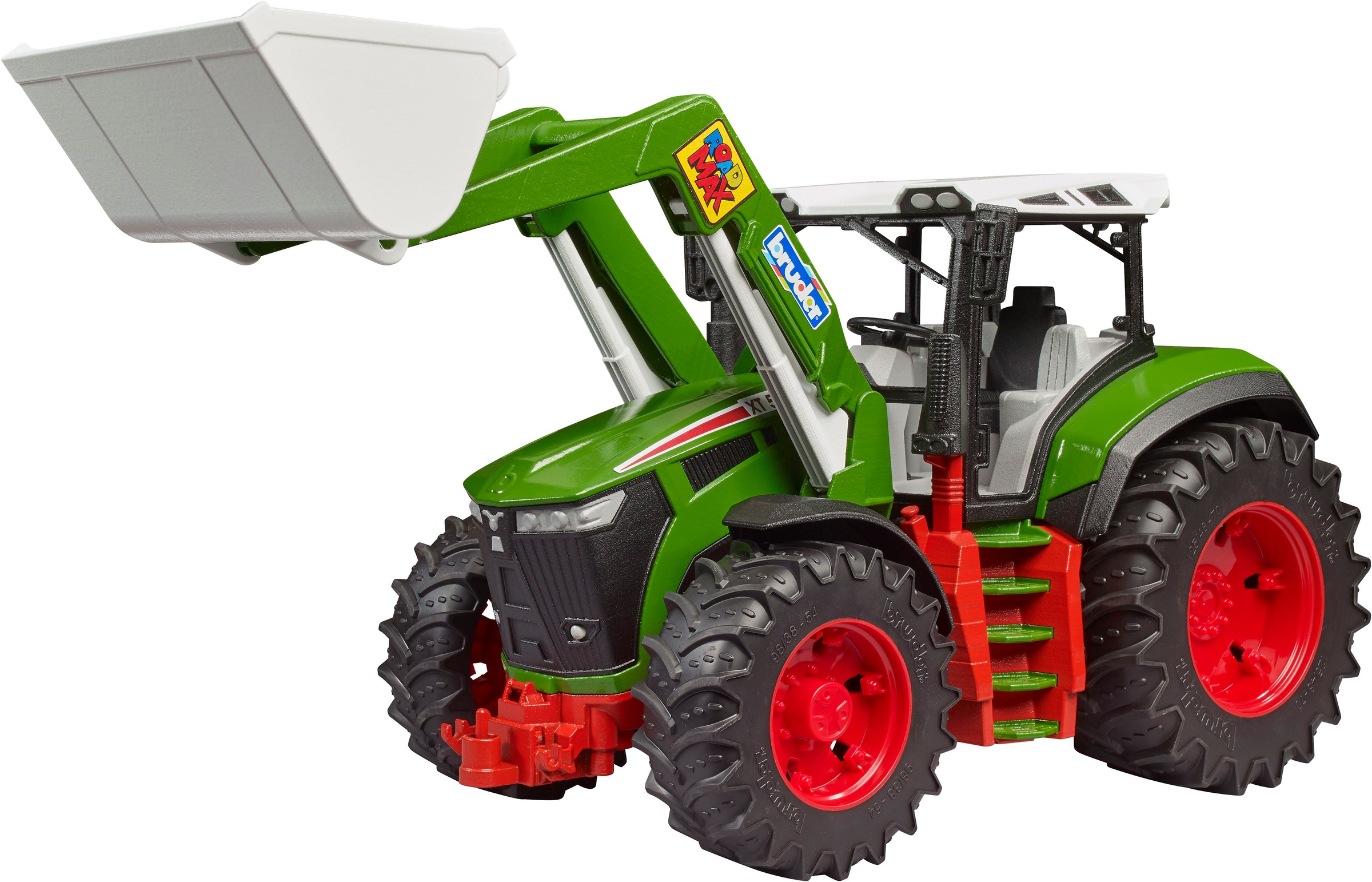 Bruder® Spielzeug-Traktor »Roadmax Traktor mit Frontlader und Kippanhänger (03452)«, Made in Europe
