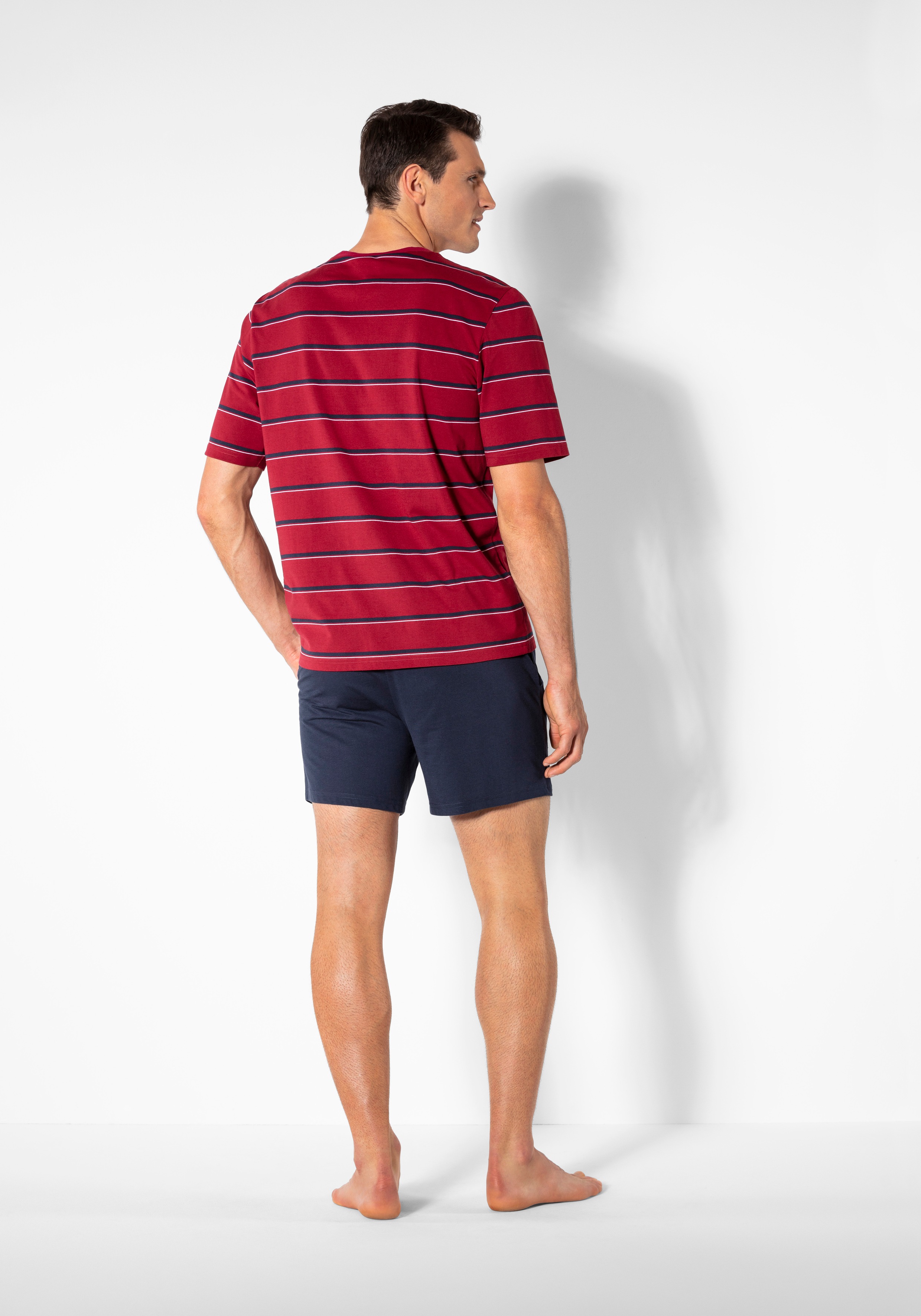 Thumbnail - H.I.S Pyjama 1 Stück, 2 tlg. Schlafanzug mit garngefärbten Streifen