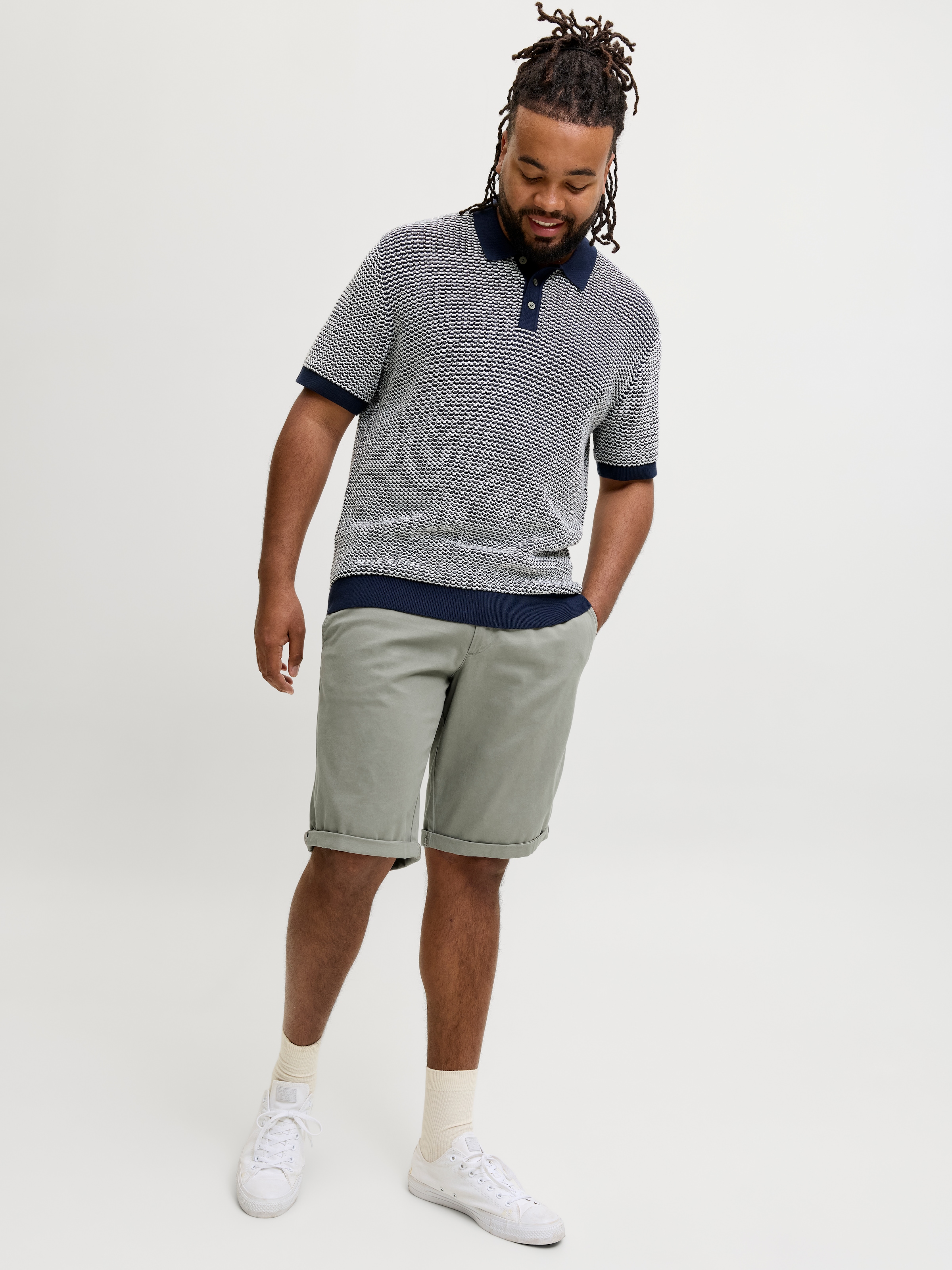 Jack & Jones PlusSize 1100000002199 »JPSTBOWIE JJSHORTS SOLID SN  PLS«  mit Umschlag