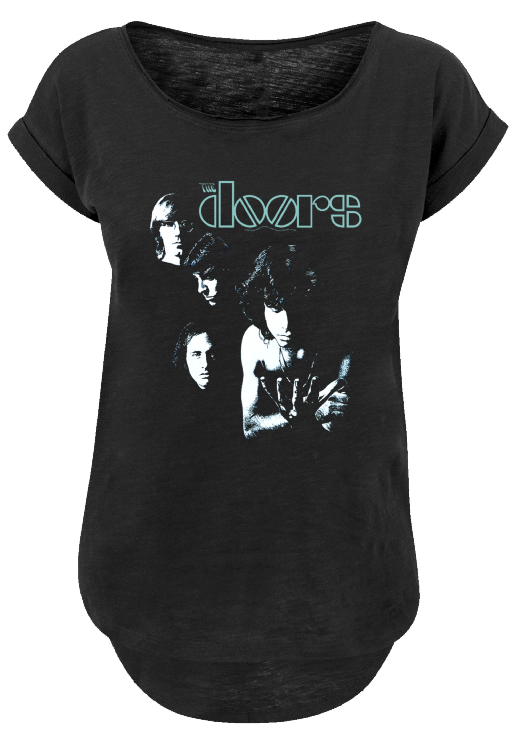 F4NT4STIC T-Shirt »The Doors Music Light And Shadow«, Musik, Band, Logo
