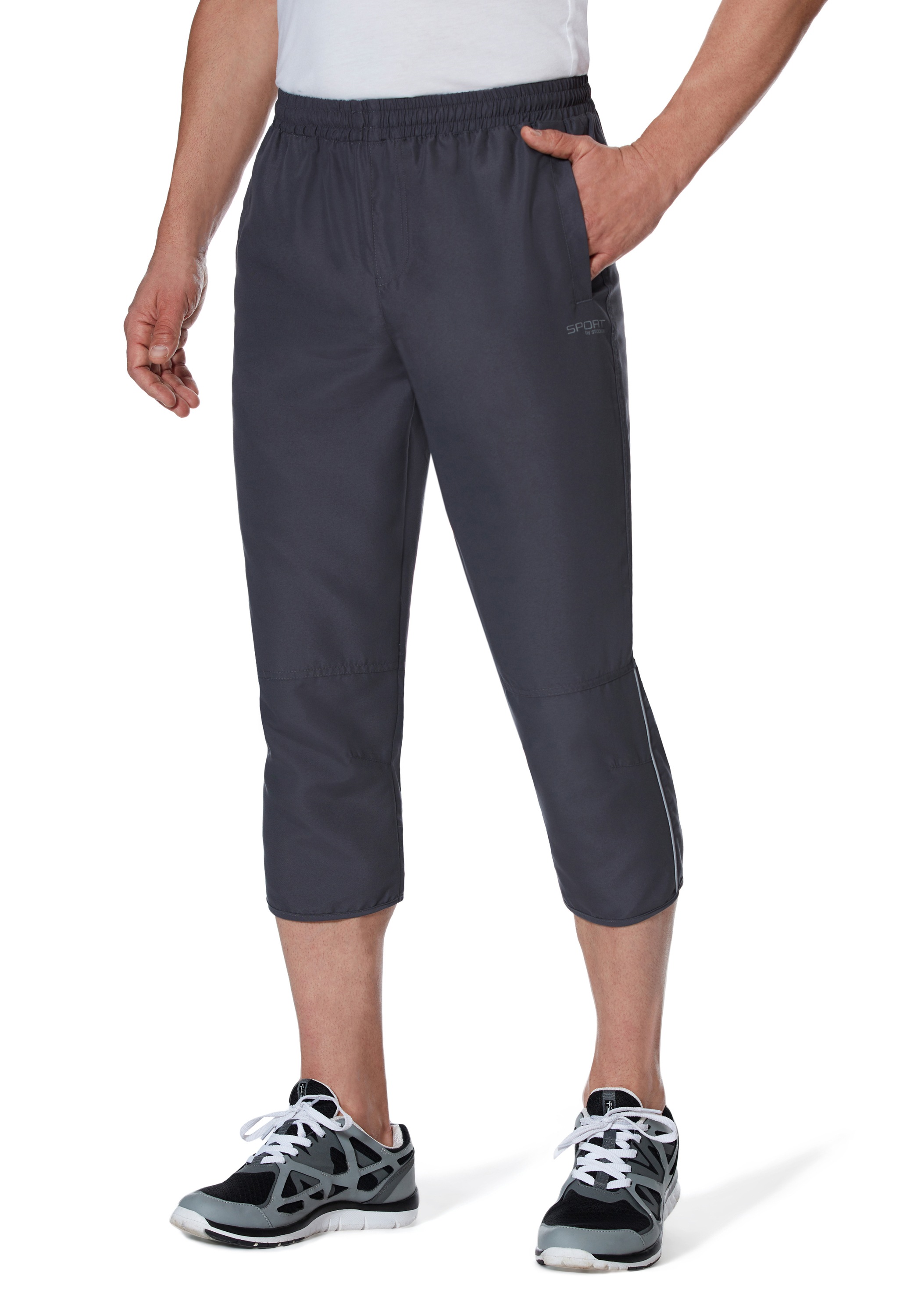 Stooker Men Sporthose "Microfaser Sporthose 3/4" Shorts Regular Fit Casual Microfaser für Herren