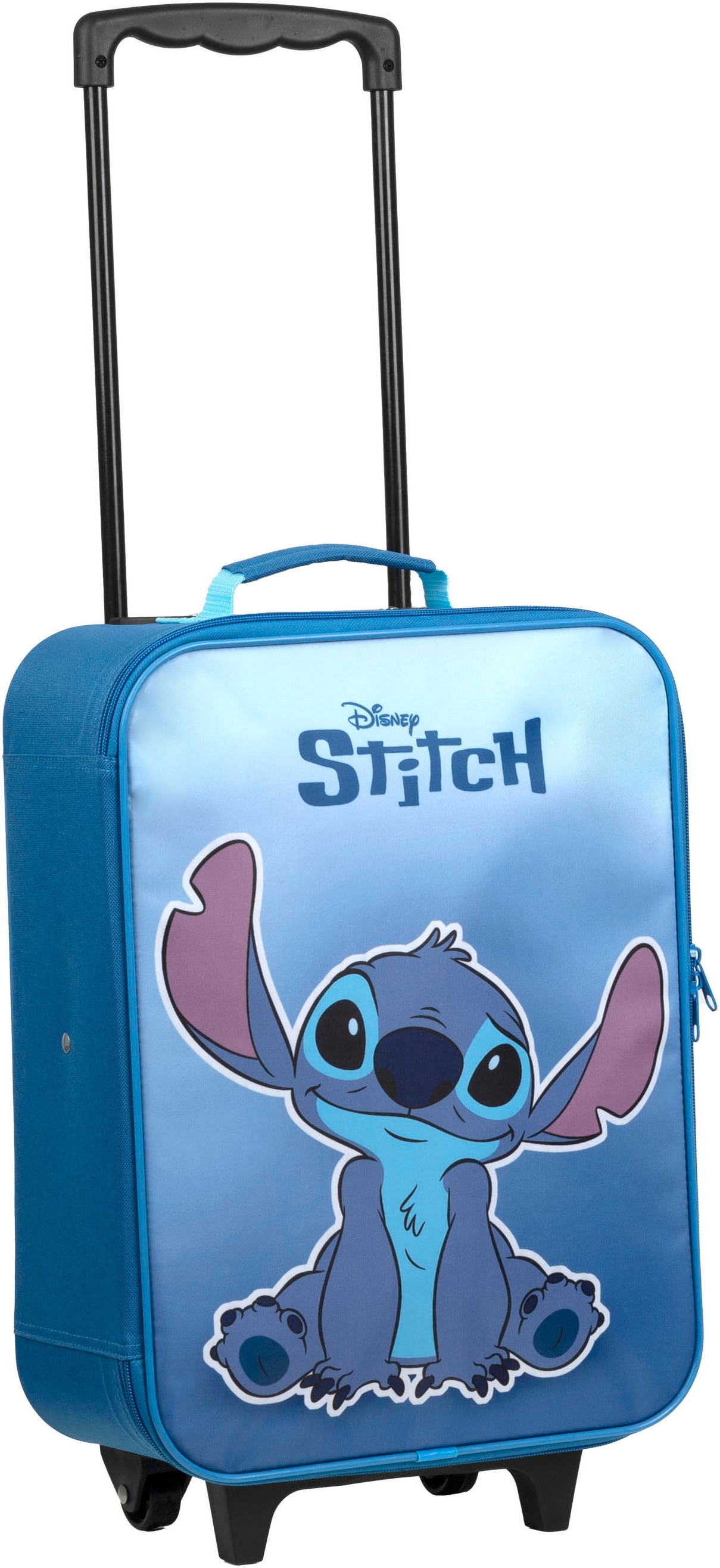 UNDERCOVER Kinder Kinderkoffer "Trolley, Lilo & Stitch", blau, Polyester, Koffer