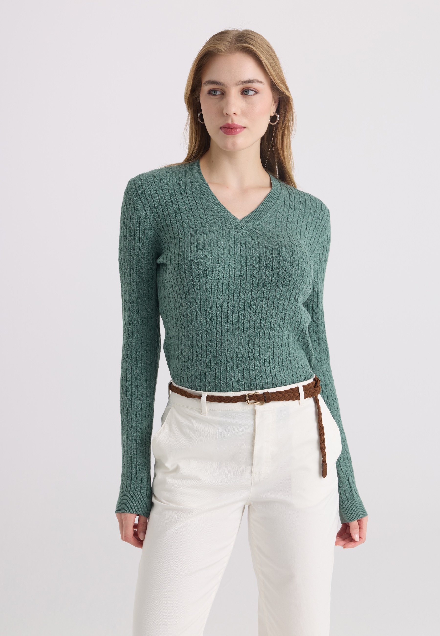Felix Hardy V-Ausschnitt-Pullover "V-Ausschnitt-Pullover"