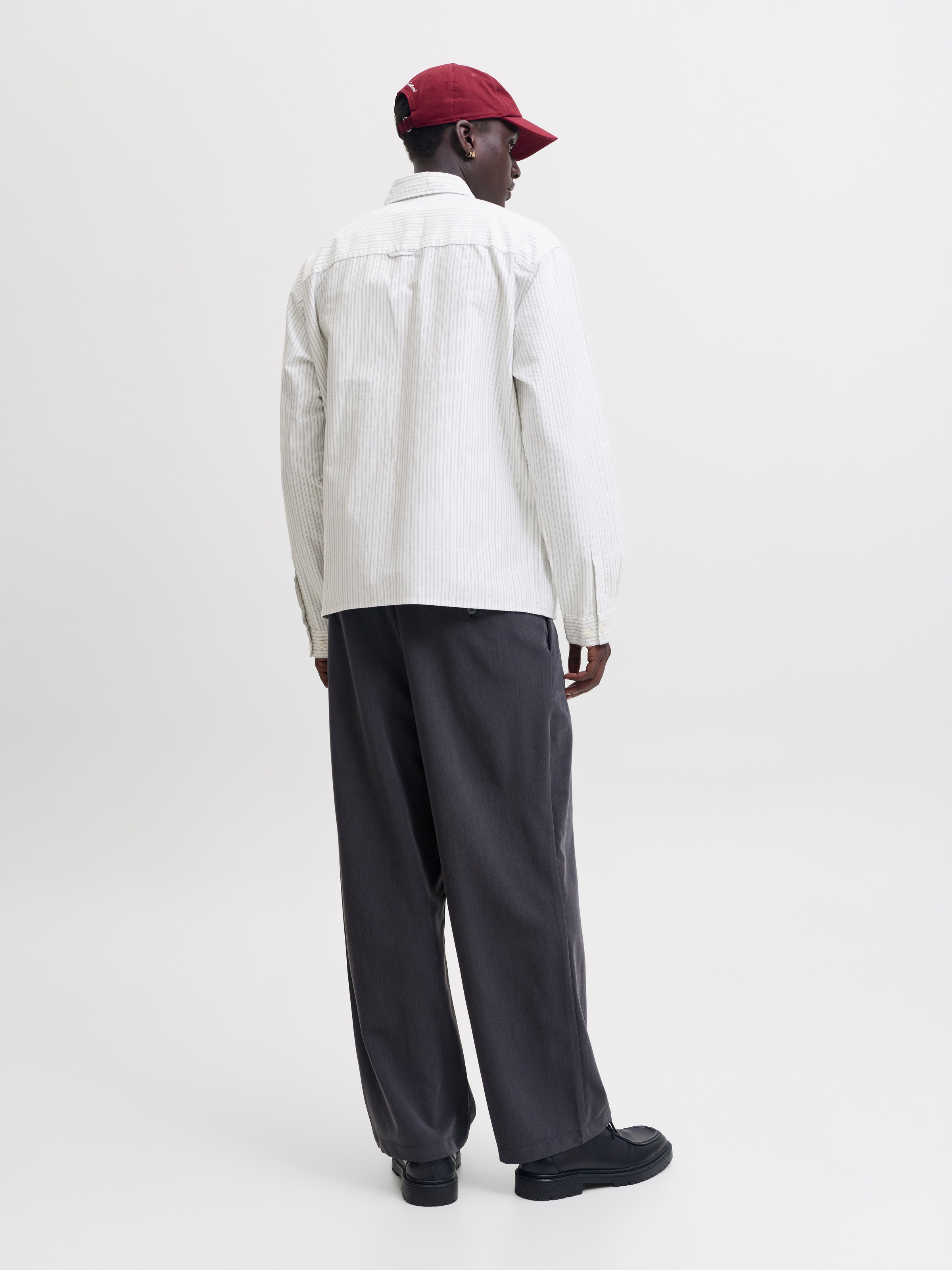 Jack & Jones Langarmhemd »JORFREDERIKSBERG OXFORD SHIRT LS SN« Baumwolle, locker geschnitten