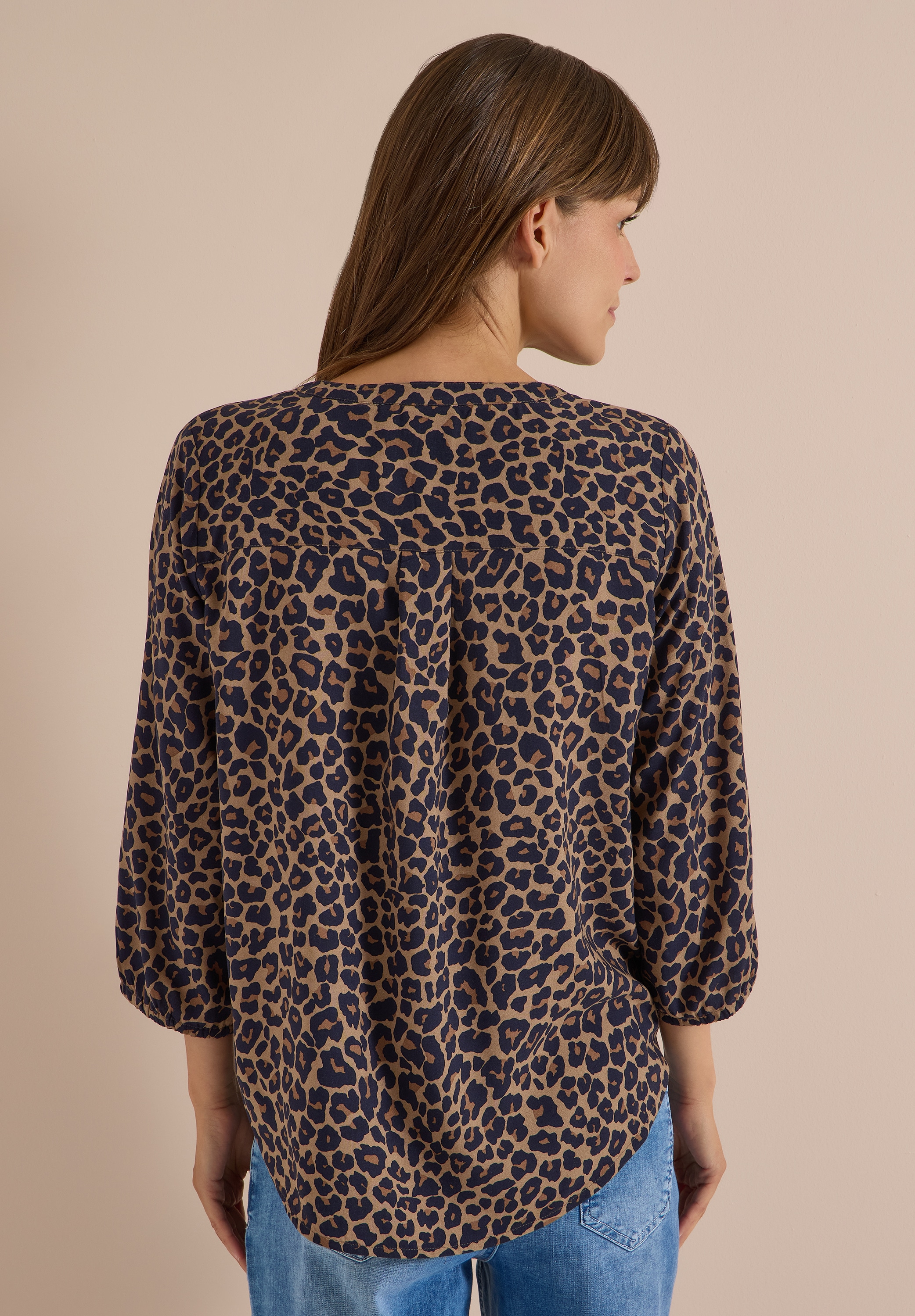 Cecil Hemdbluse mit Leomuster