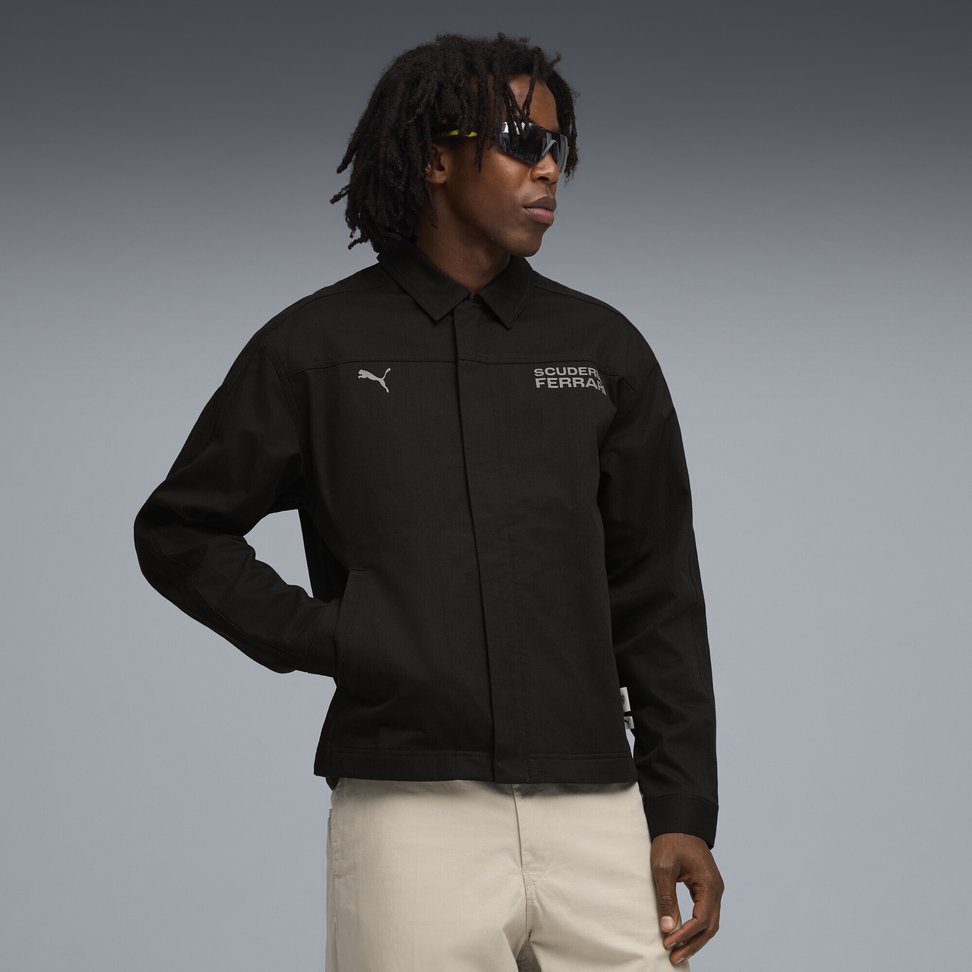 PUMA Trainingsjacke »Scuderia Ferrari HP Lifestyle Jacke Herren«