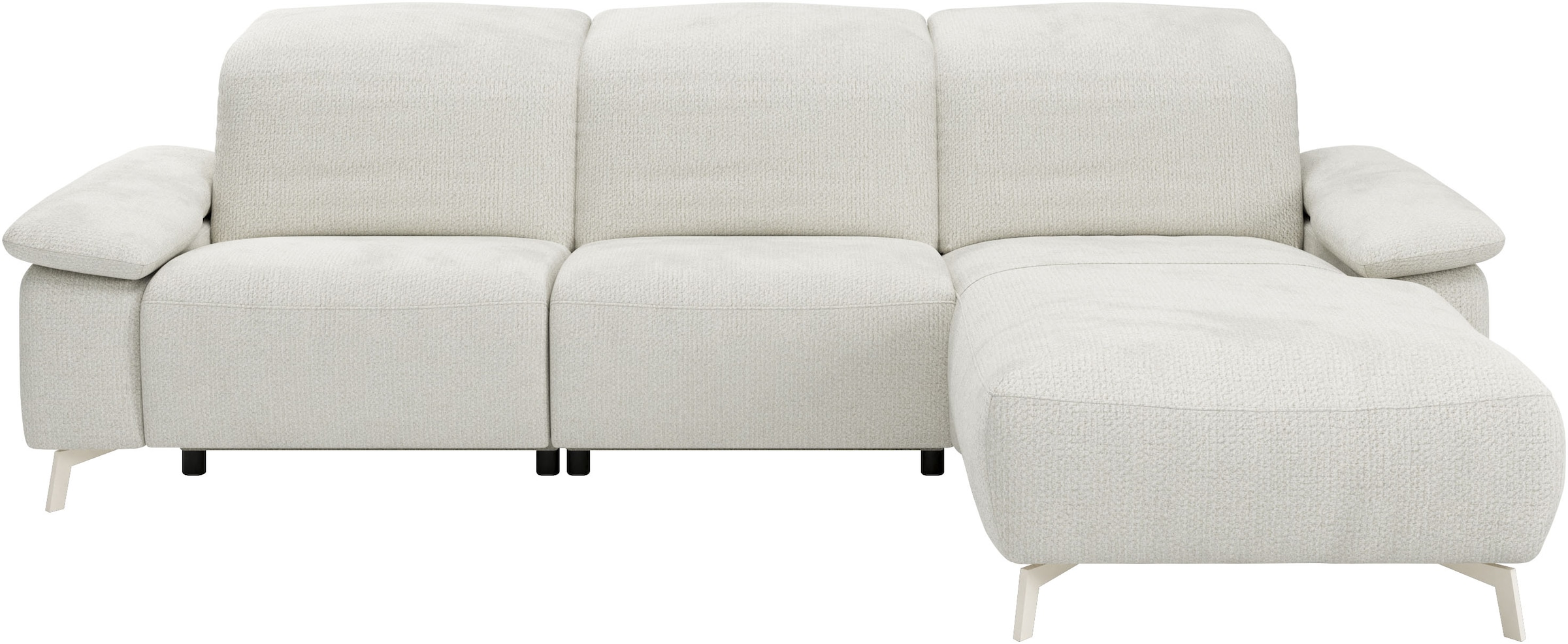 Musterring Ecksofa "MR 370, intelligenter Komfort im modernen Design" Optionale Relaxfunktion, flexible Kopfteile & klappbare Armlehnen