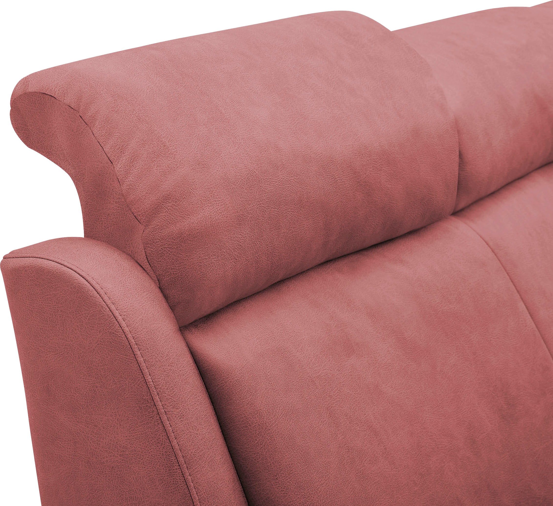 VILLA BECK 3-Sitzer »Varese«, (1 St.), Kopfteilverstellung, wahlweise mit Sitzvorzug, in Sitzhöhe 46 cm