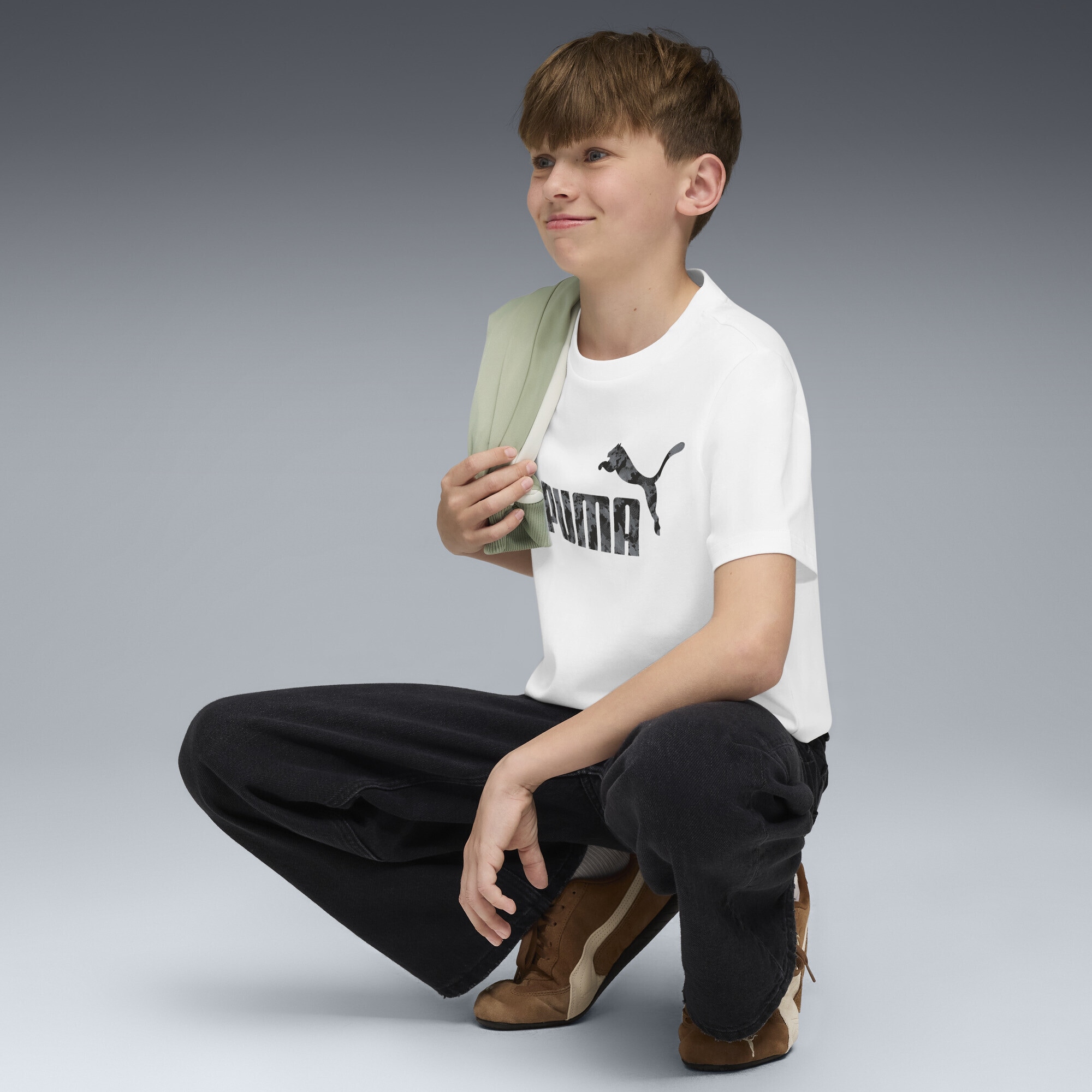 PUMA T-Shirt »Essentials Camo T-Shirt Jungen«