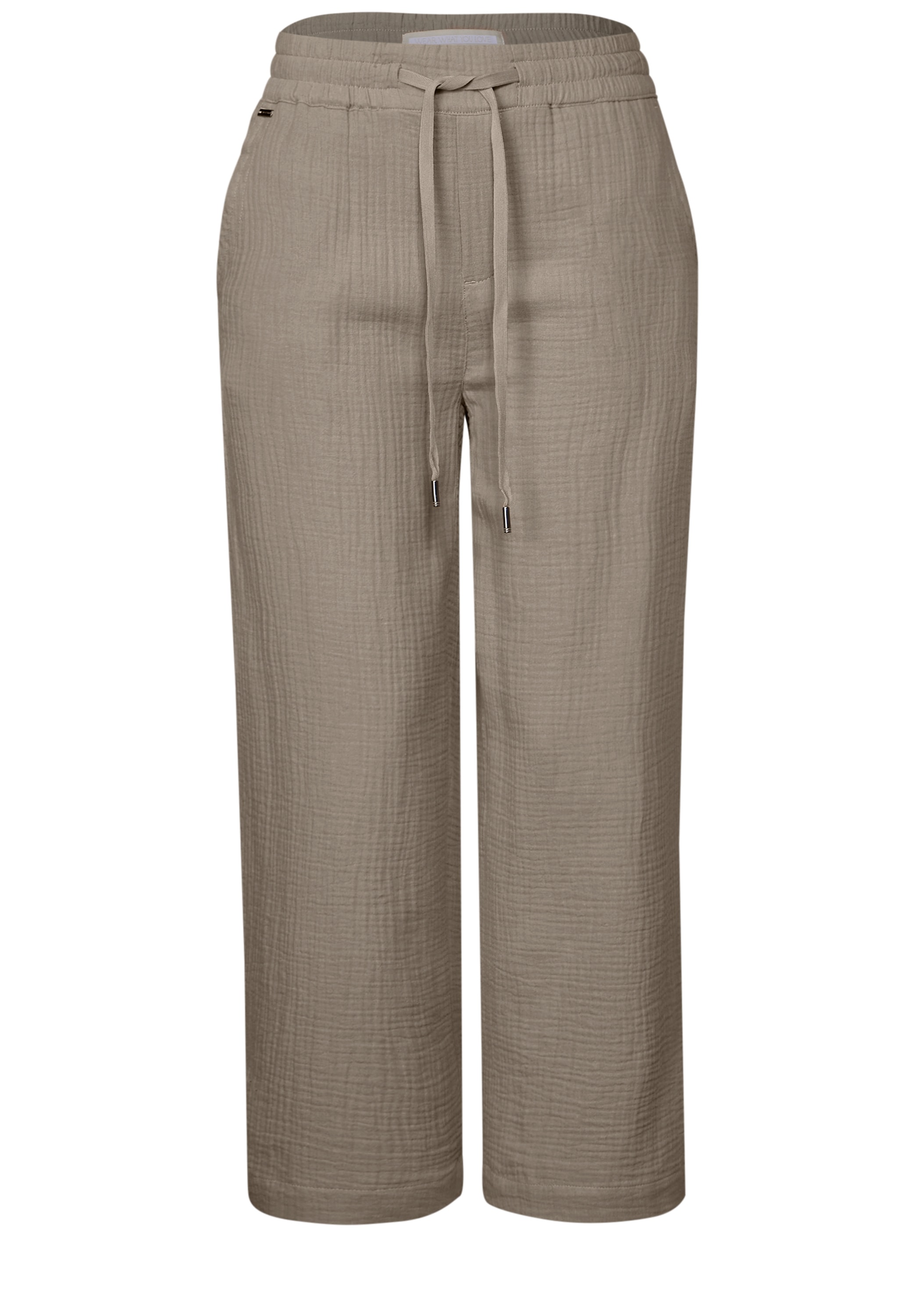 STREET ONE Stoffhose, High Waist