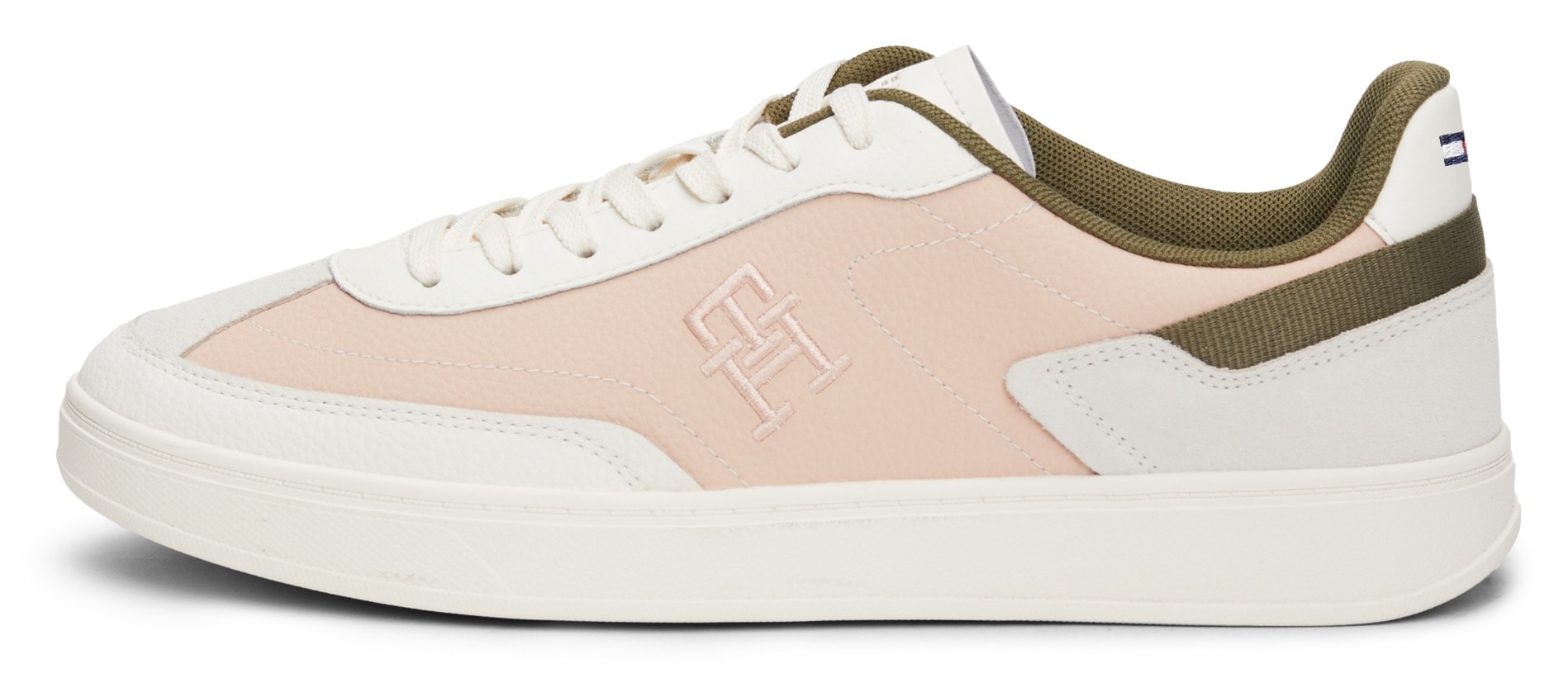 Tommy Hilfiger Plateausneaker "TH HERITAGE COURT SNEAKER SDE", Freizeitschu günstig online kaufen