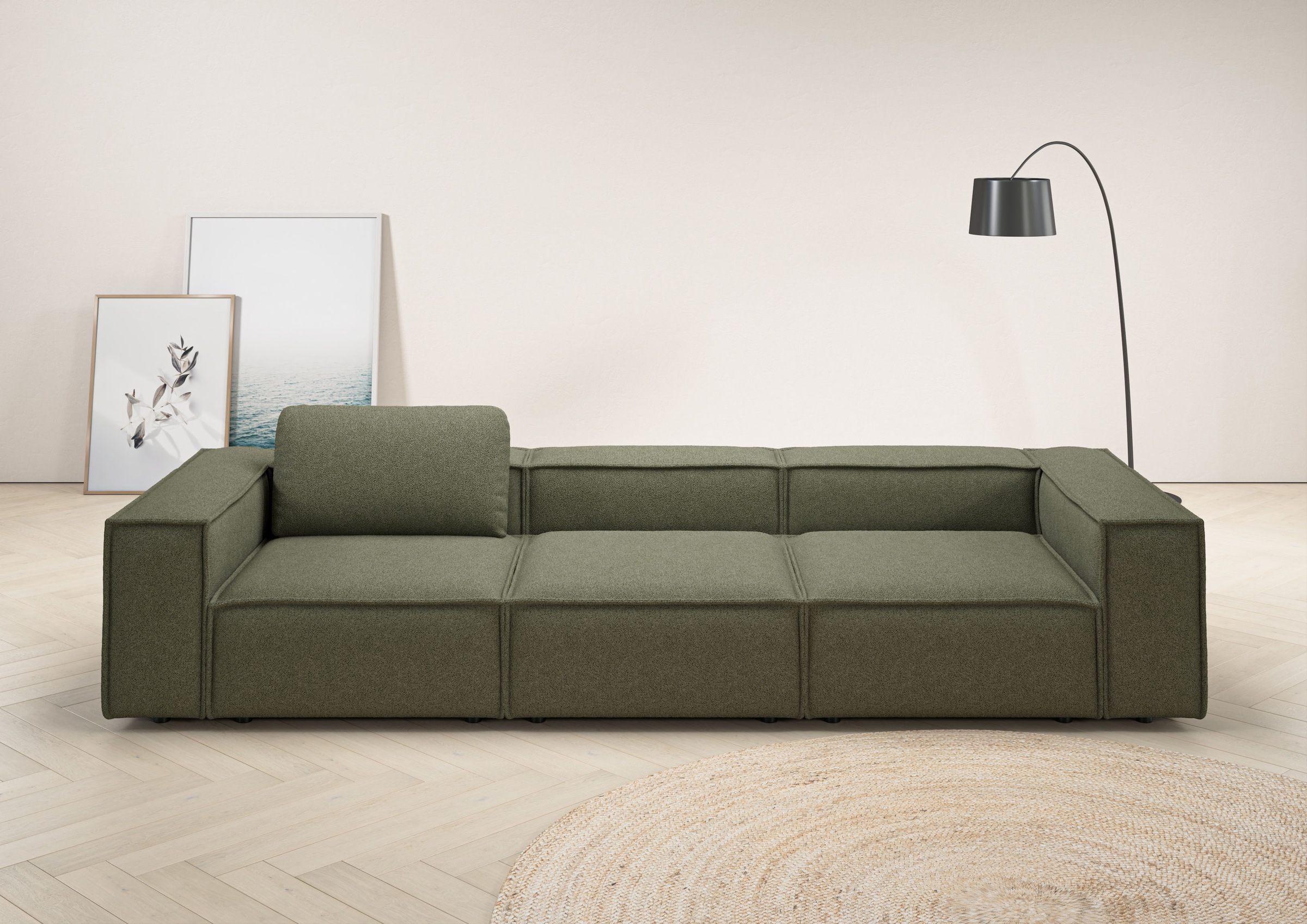 Places of Style 3,5-Sitzer "Watertown, modernes Big-Sofa XXL, 336 cm Breite günstig online kaufen