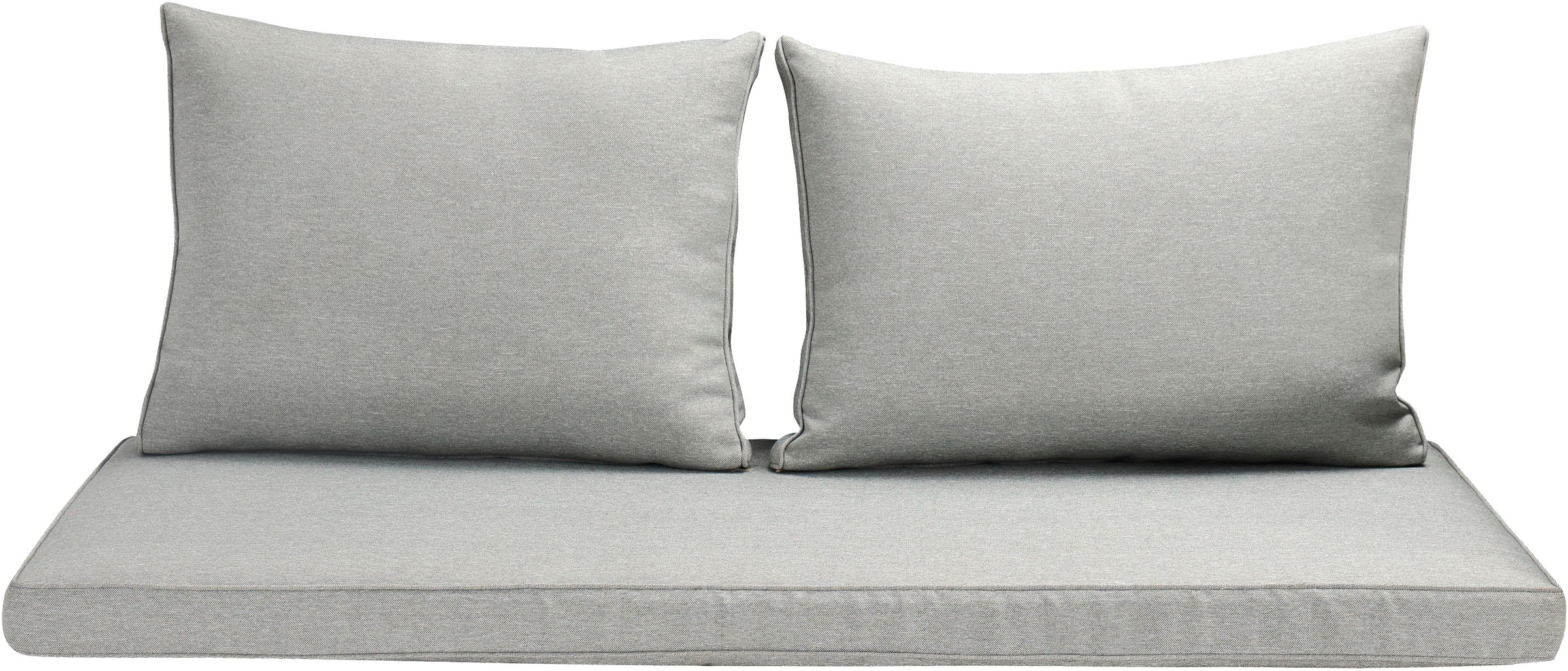 KONIFERA Gartenlounge-Set »Keros Premium XL« Set, 2x 2er Sofa, 1x Ecke, 1x Sessel, 2x Hocker, 1x Tisch, 20 tlg. tlg. bestehend aus 3 Sofas, 1 Sessel, 2 Hocker, 14 Sitzauflagen, 1 Tisch