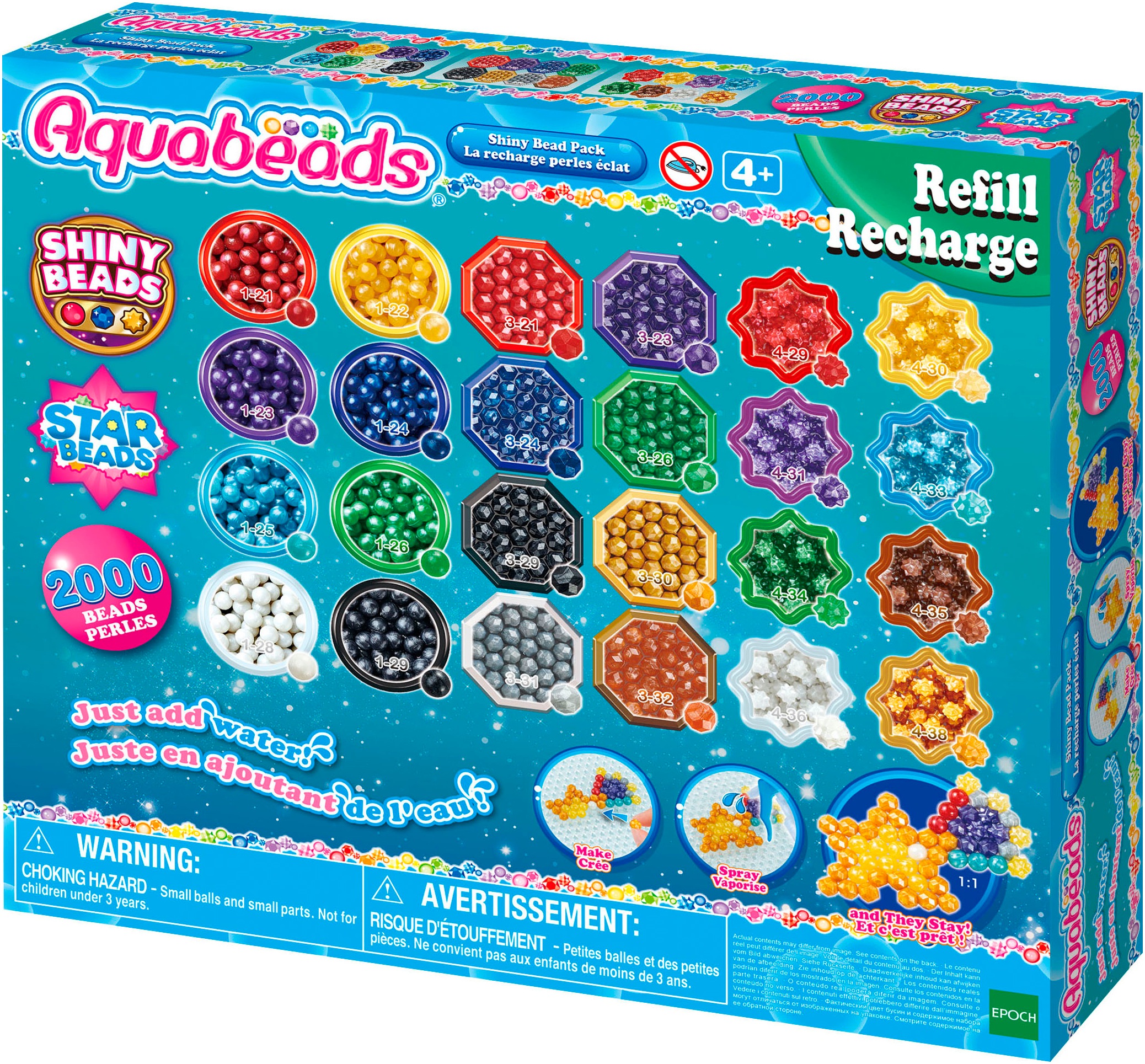 Aquabeads Kreativset »Perlmuttperlen Nachfüllpack«