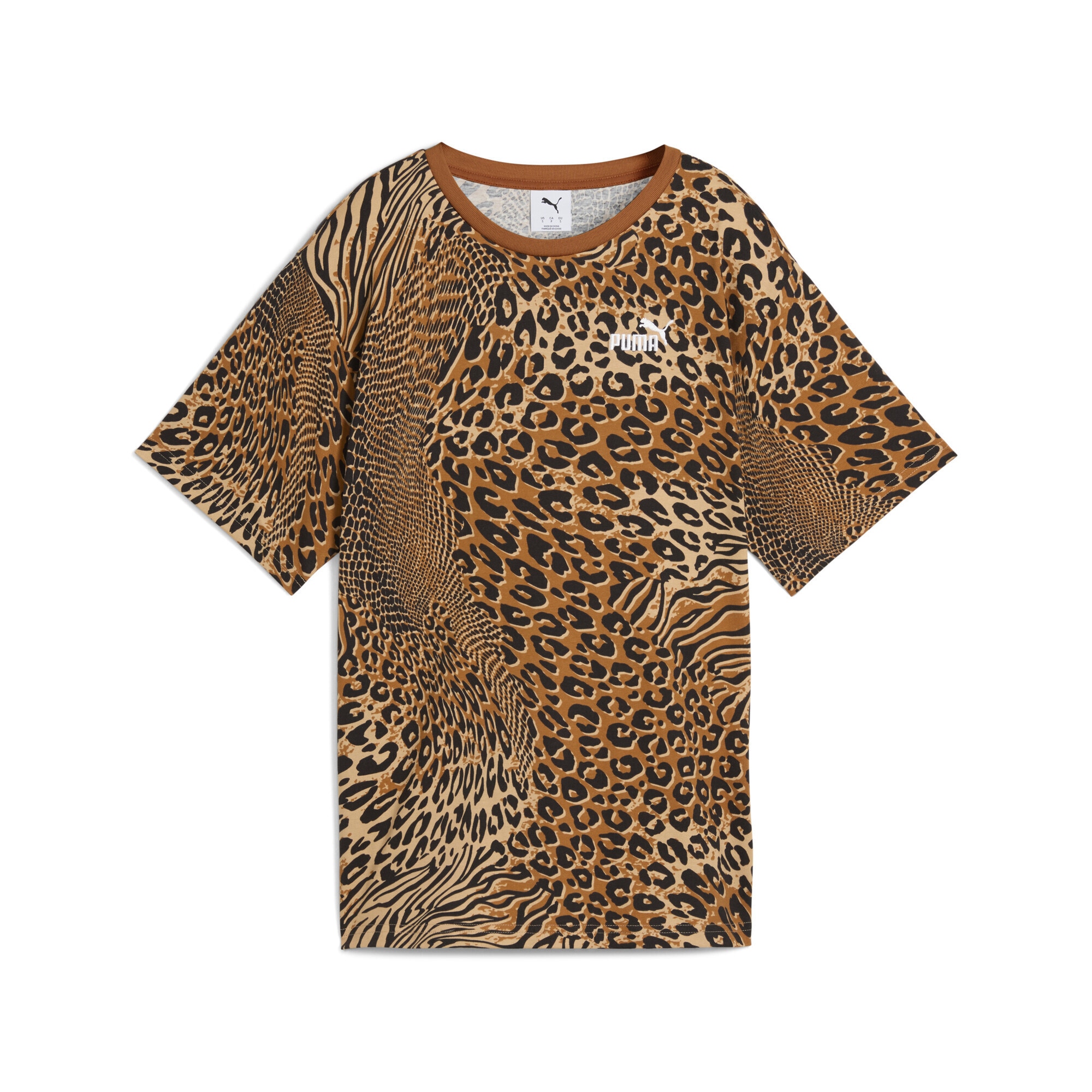 PUMA T-Shirt "Essentials Graphic Animal Relaxed T-Shirt Damen" günstig online kaufen