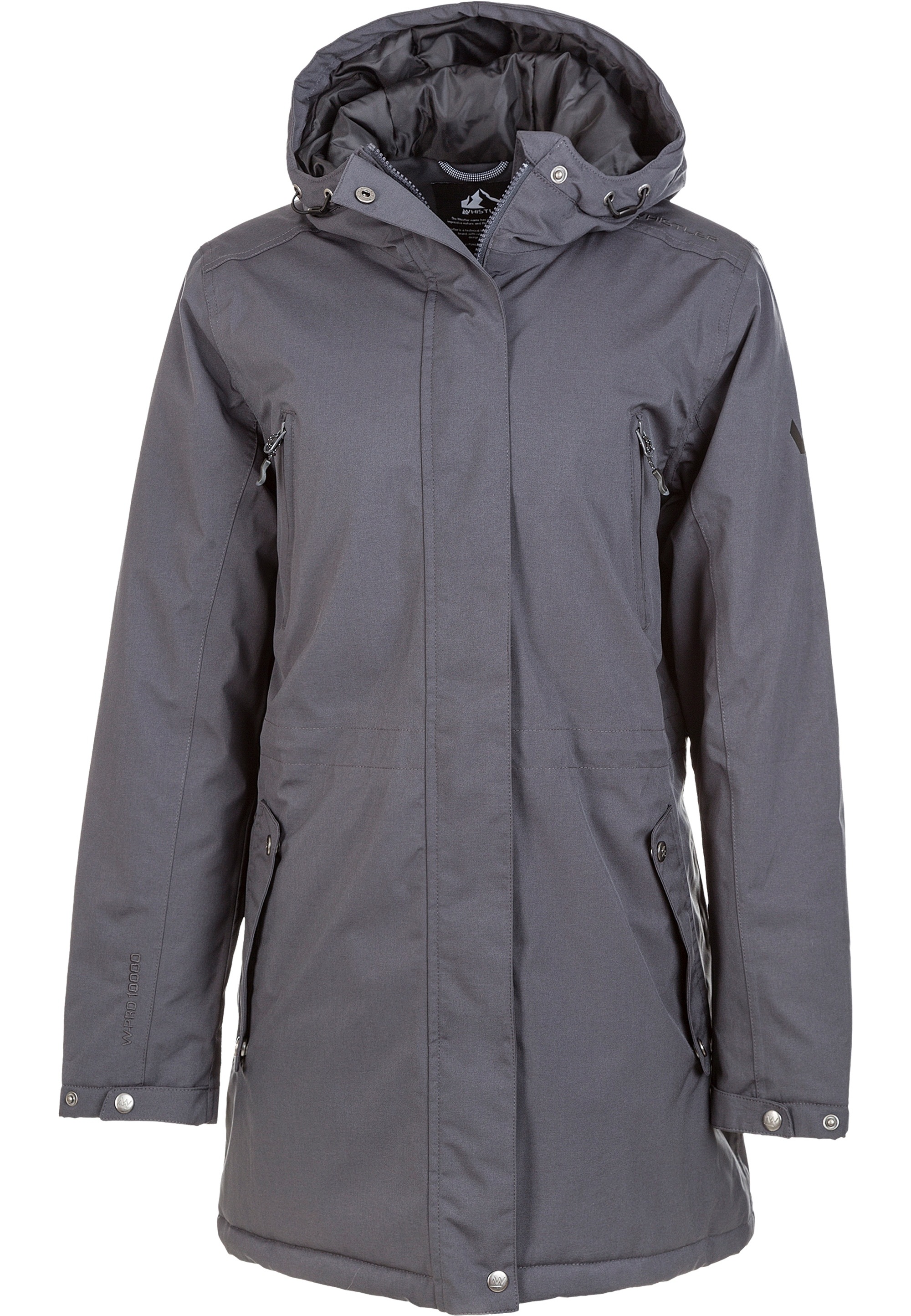 WHISTLER Parka »Basta W Long W-PRO 10000«, mit wasser- und winddichter Membran