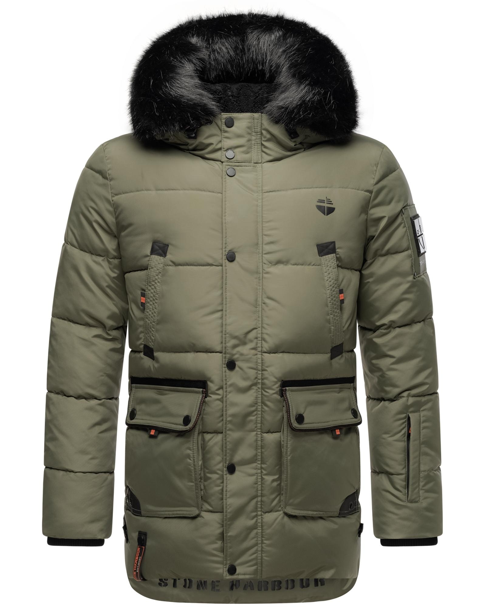 Stone Harbour Steppjacke »Mironoo«, mit Kapuze, stylische Outdoorjacke mit großer Kapuze