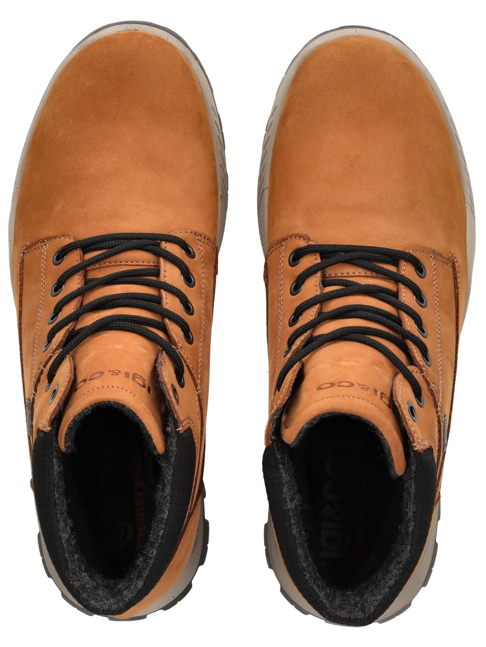 IGI & CO Schnürstiefelette »IGI & CO Stiefelette Nubukleder/Textil«
