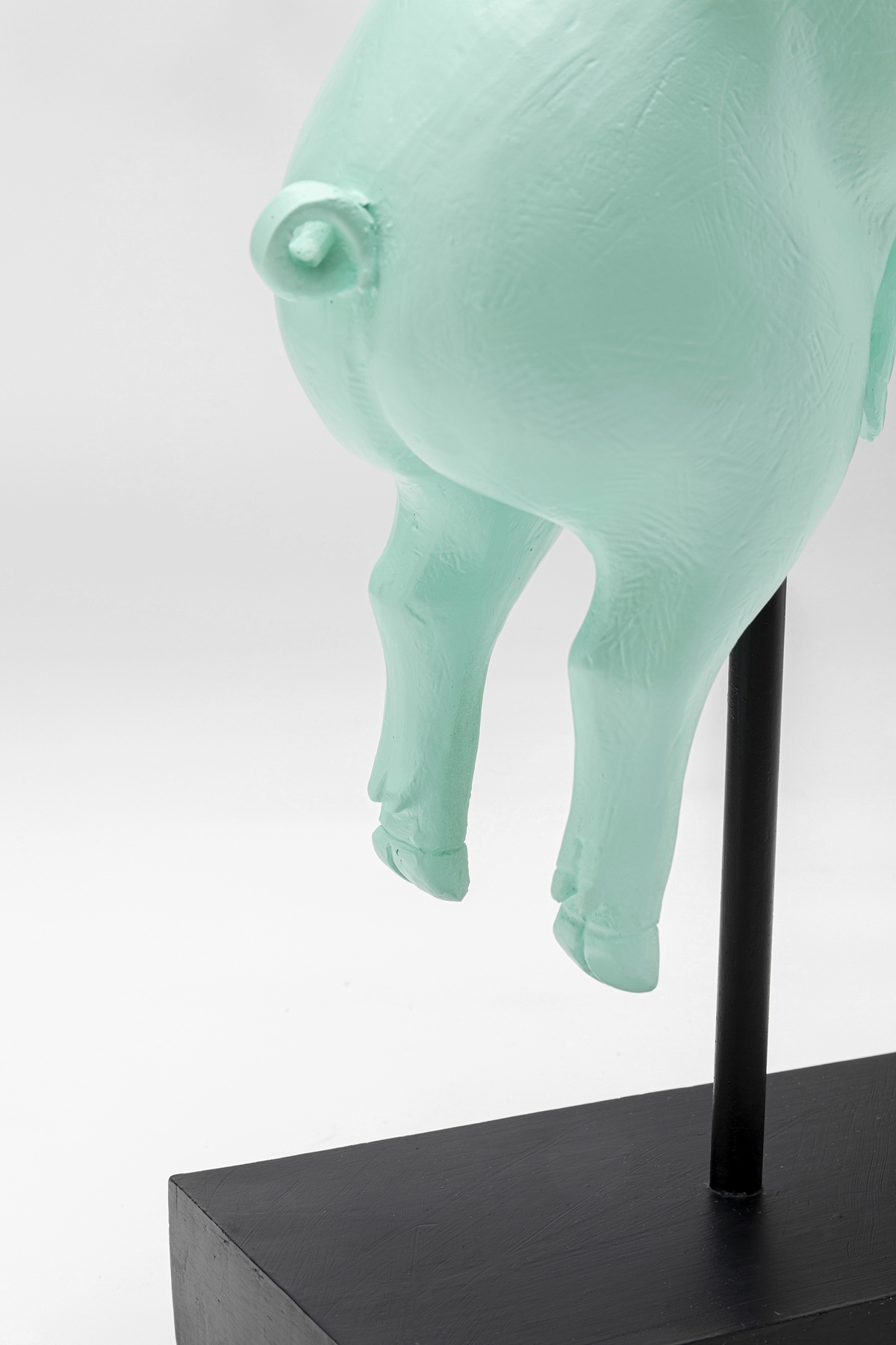Kare Design Dekofigur »Deko Figur Flying Pig Türkis 29cm«