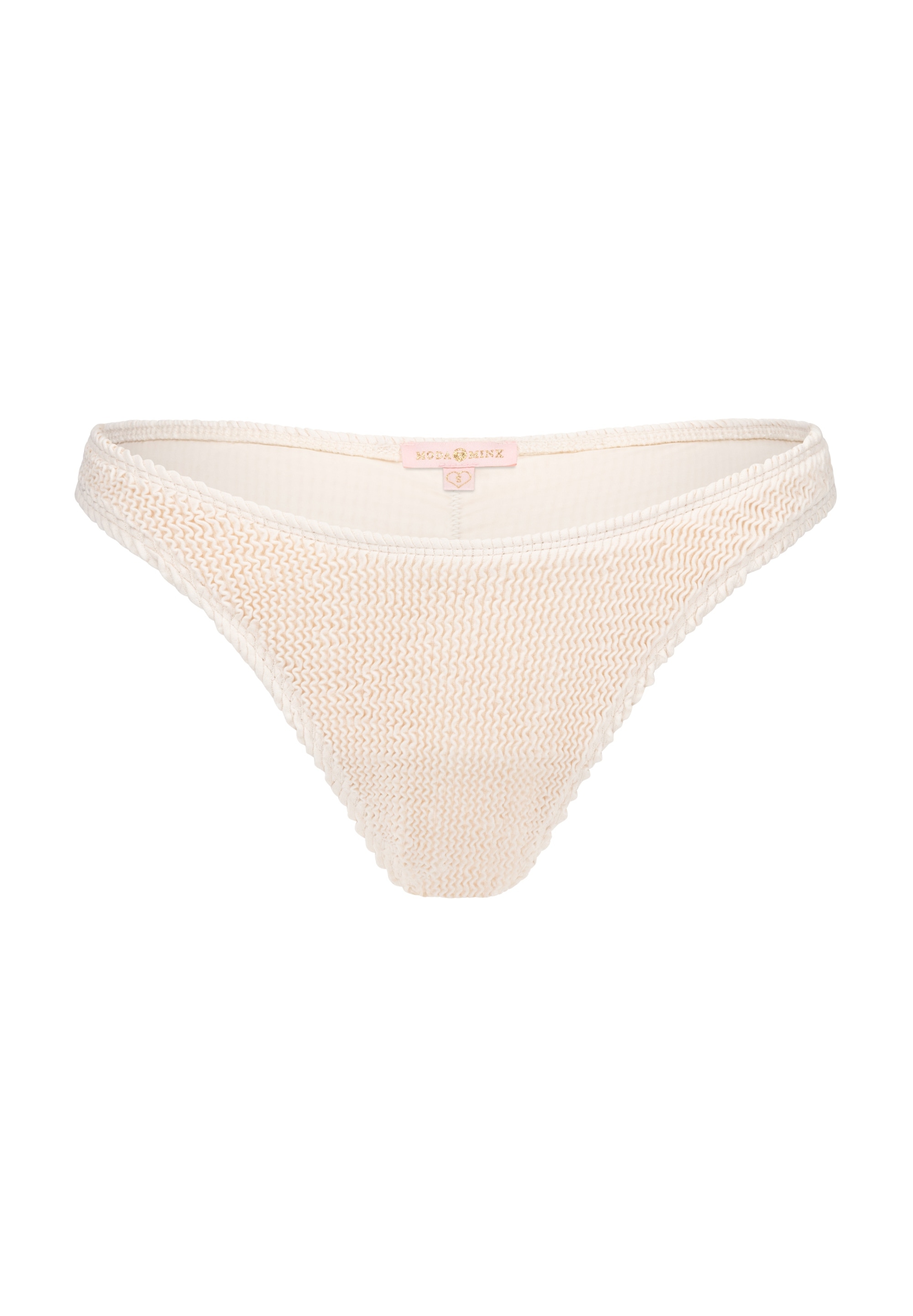 Moda Minx Bikini-Hose »Scrunch Fixed Brazilian«, (1 St.), mit modischem Design