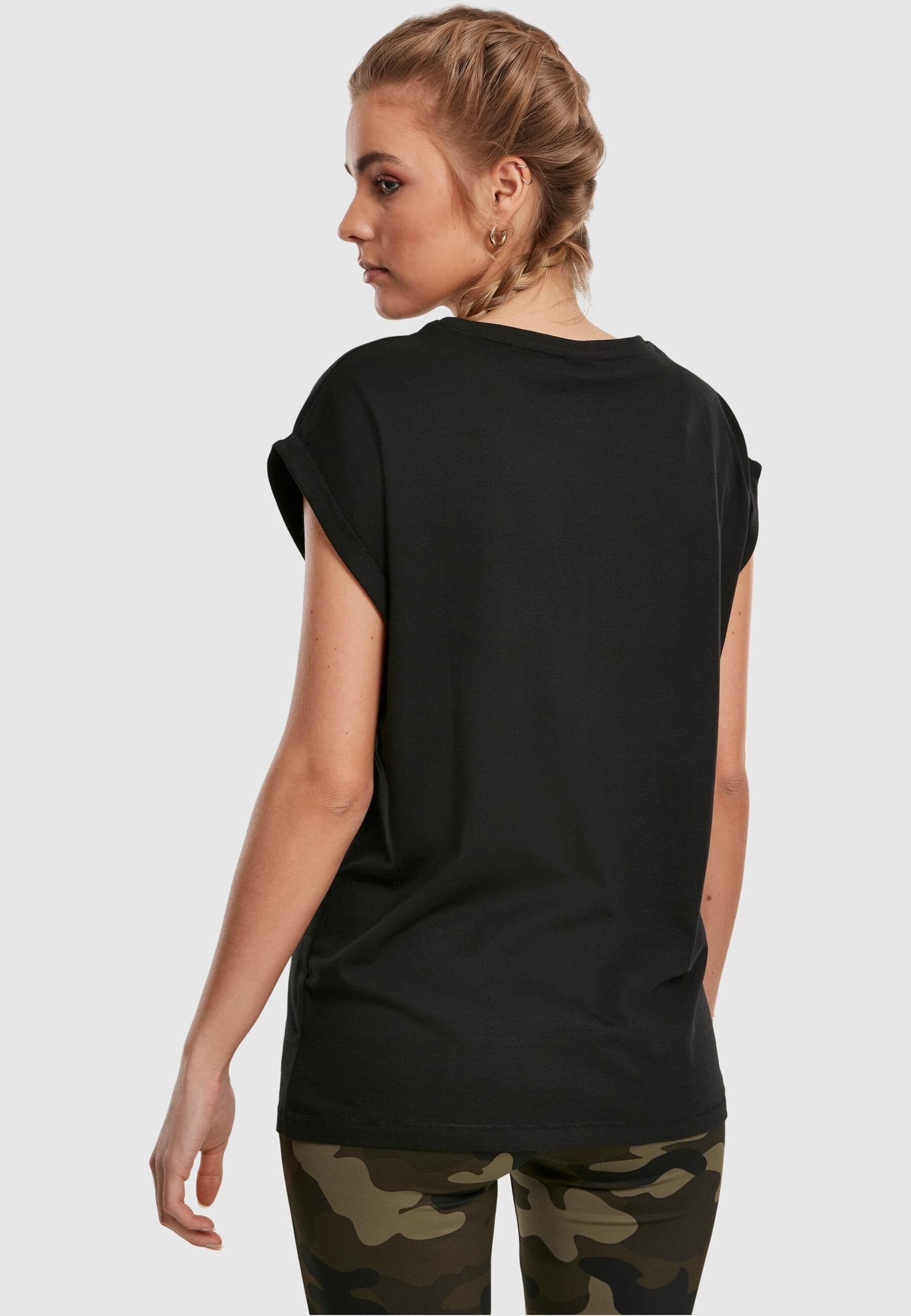 URBAN CLASSICS T-Shirt »Urban Classics Damen Ladies Extended Shoulder Tee 2-Pack«, (1 tlg.)