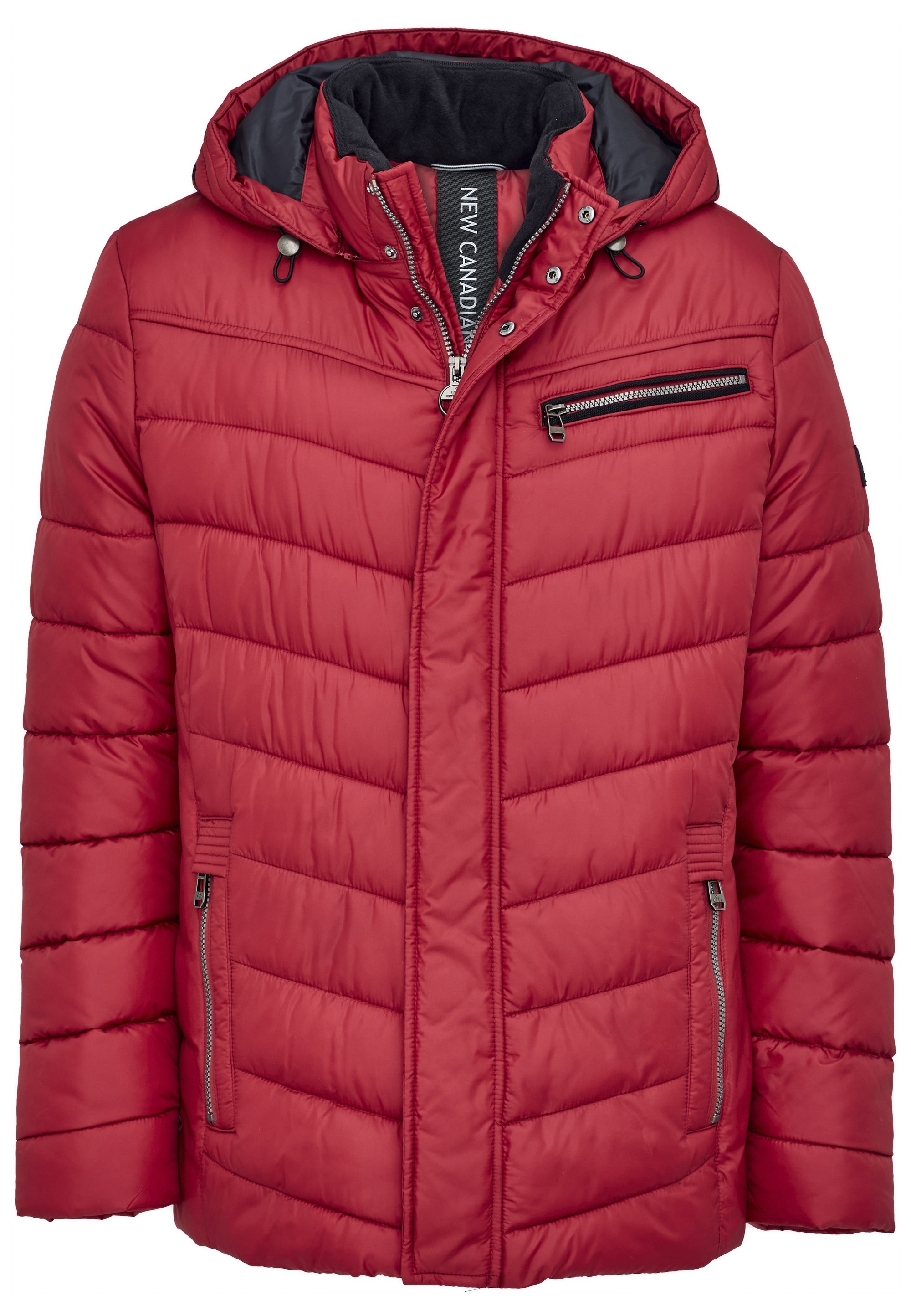 New Canadian Steppjacke, mit Fleece-Einsatz am Innenkragen günstig online kaufen