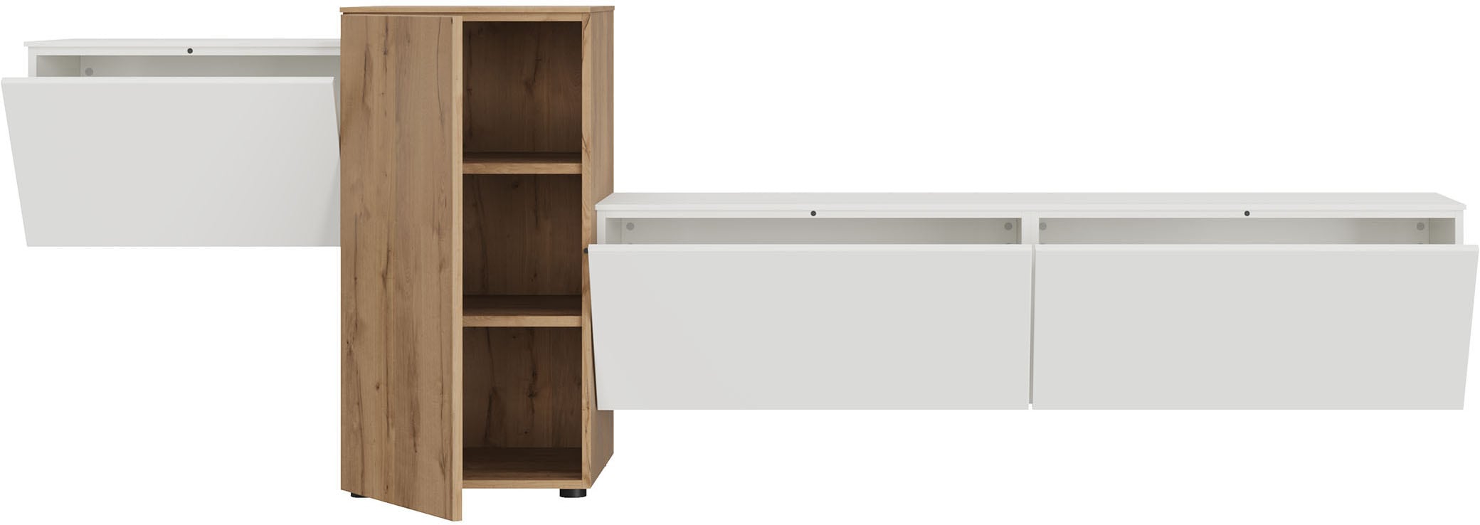 nobilia® Wohnzimmer-Set »Avala, 265 x 89 x 49 cm (B/H/T)«
