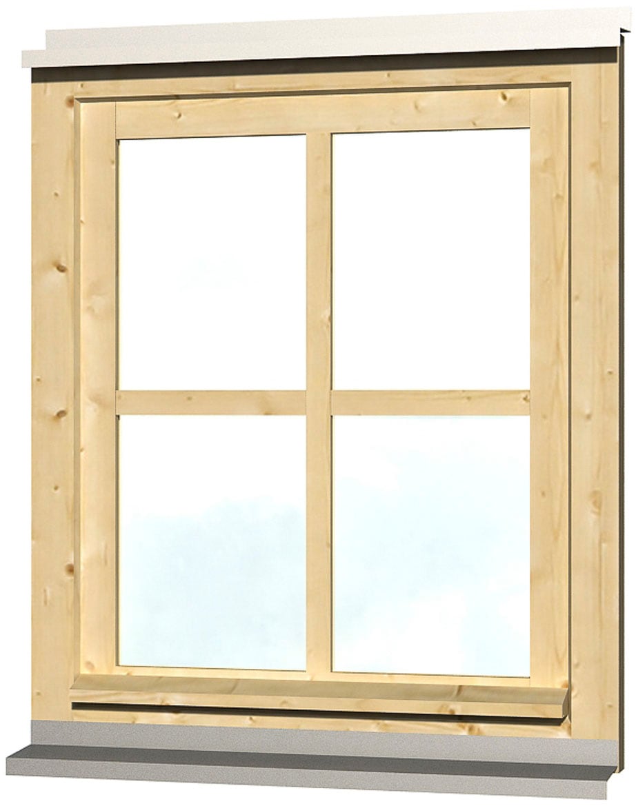 Skanholz "Einzelfenster" für Carports, 69,1 x 82,1 cm