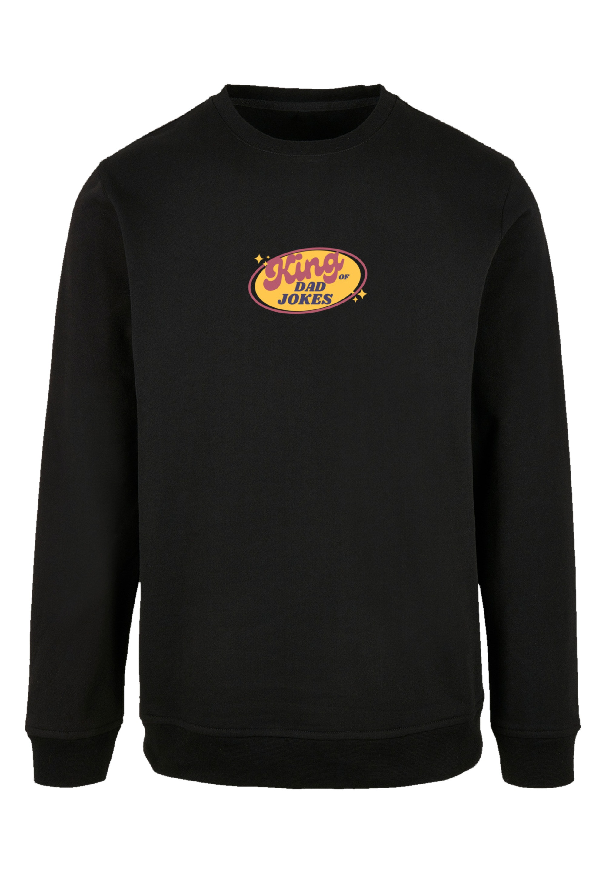 F4NT4STIC Sweatshirt »King of Dad Jokes Witziges Vatertagsmotiv«, Premium Qualität