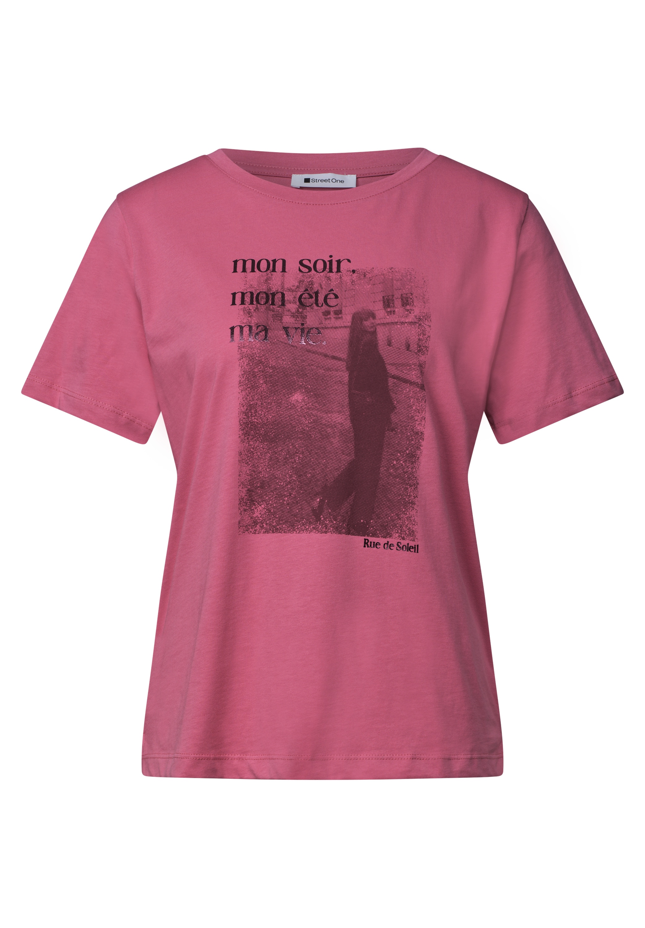 STREET ONE Print-Shirt mit Rundhalsausschnitt