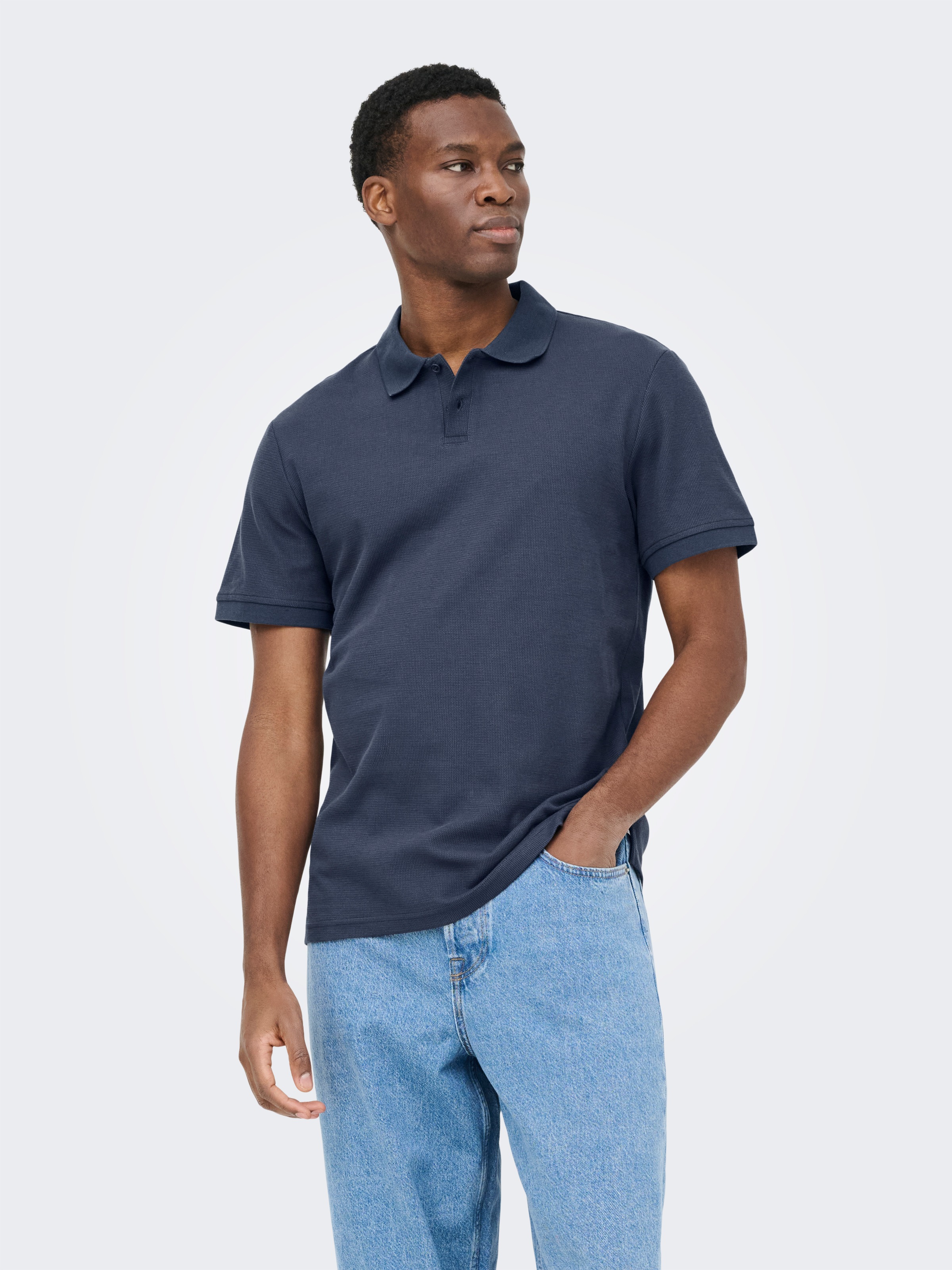 ONLY & SONS Poloshirt "ONSBEN REG SS POLO SHIRT NOOS" Baumwolle, regular fi günstig online kaufen