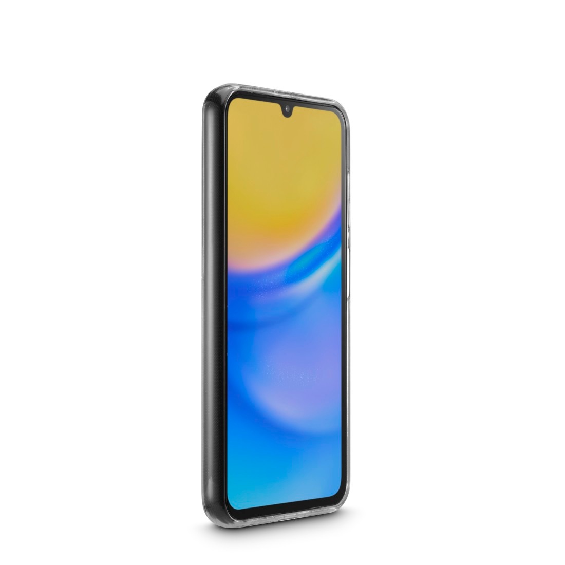 Hama Handyhülle »Handyhülle „Always Clear“ f. Galaxy A15/5G (kratzfest, ohne Vergilben)«, Anti-Rutsch-Oberfläche und bezogene Seitentasten