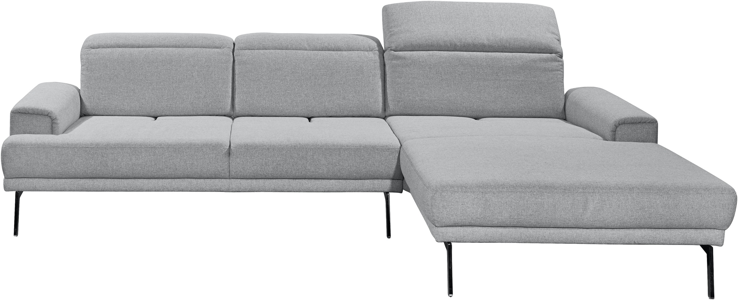 Musterring Ecksofa "MR 4580", mit Kopf- und Sitztiefenverstellung, Metallfu günstig online kaufen