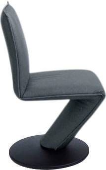 K+W Komfort & Wohnen Drehstuhl "Drive", Leder CLOUD, Stuhl mit federnder Si günstig online kaufen